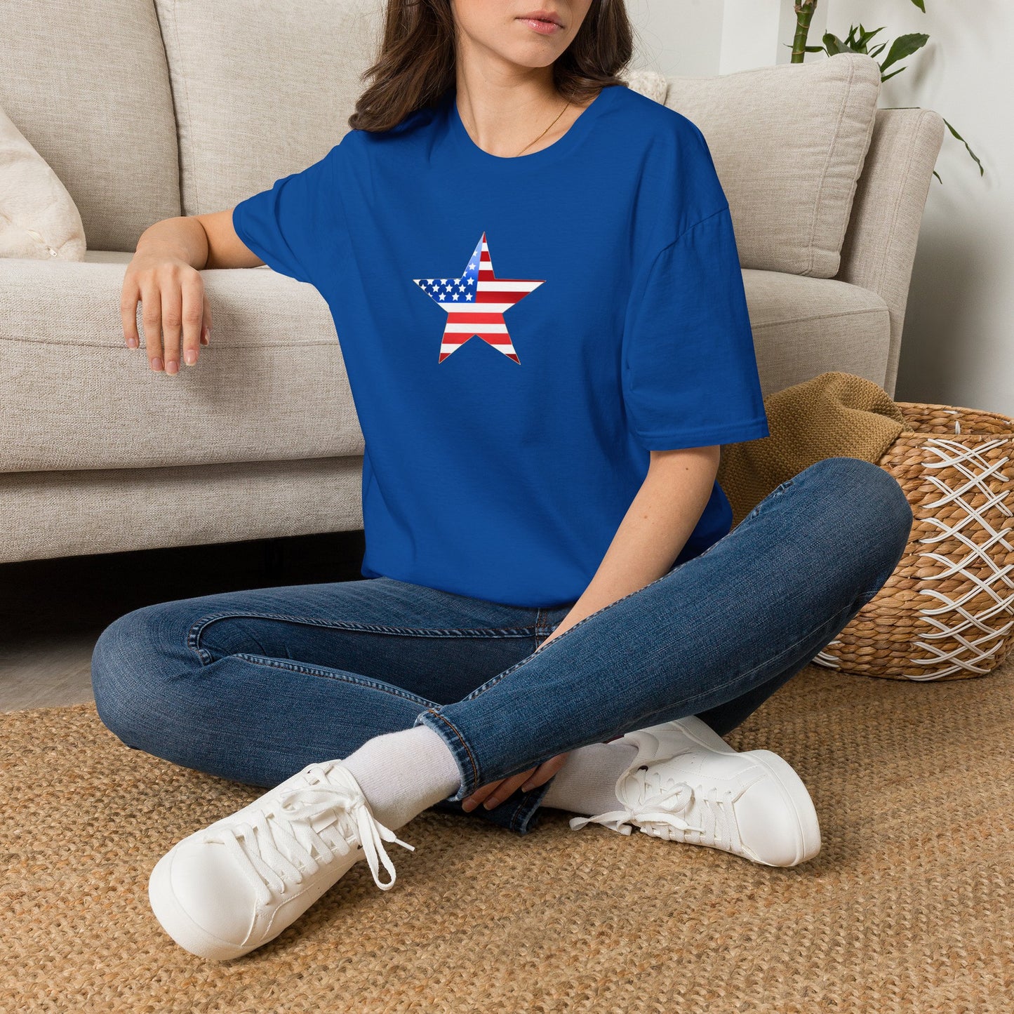 American Flag Star T-Shirt