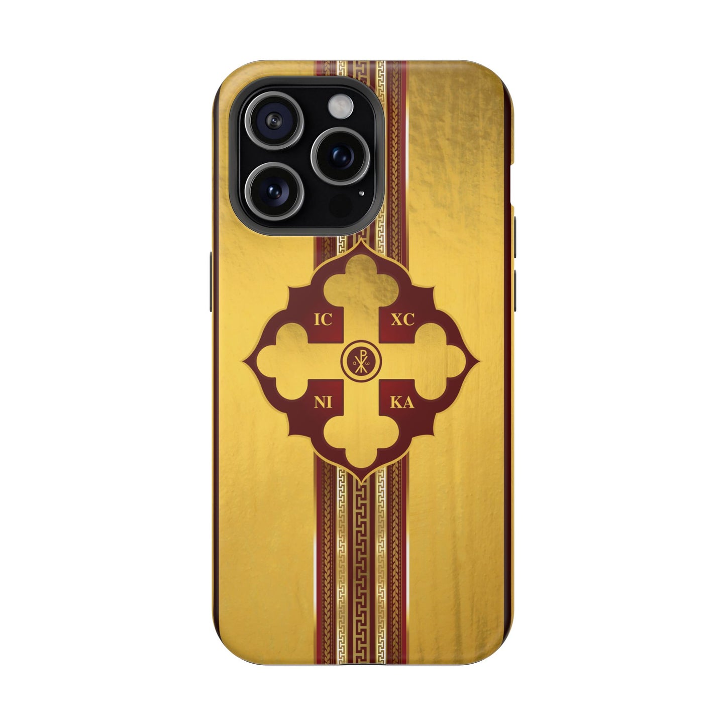 Greek Orthodox Cross Magnetic Impact-Resistant Phone Case
