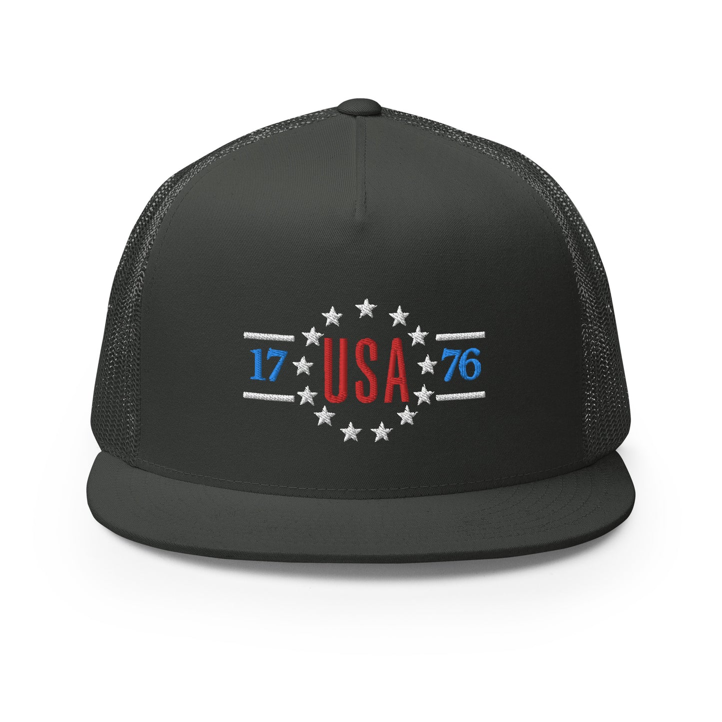 USA 1776 High Profile Trucker Cap