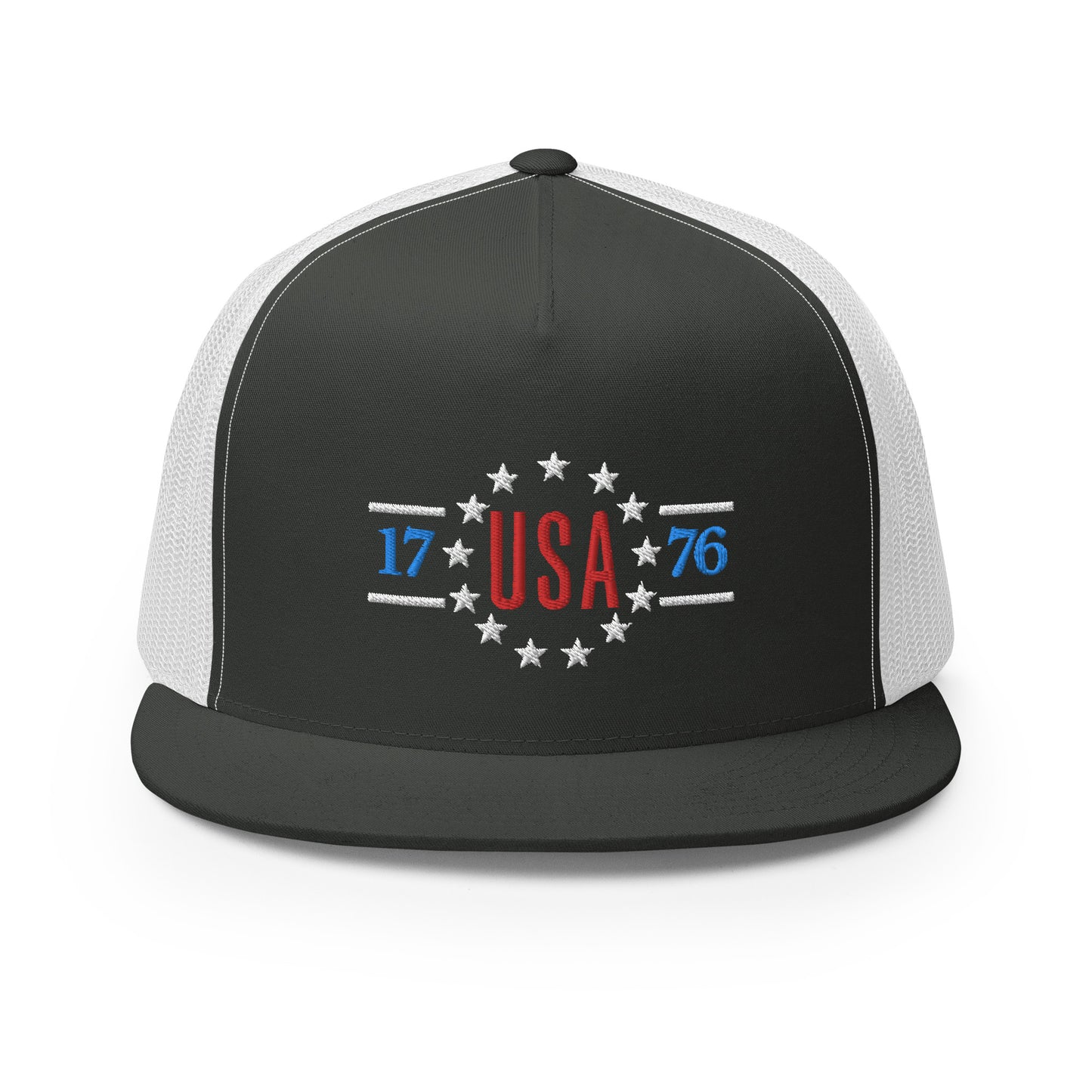 USA 1776 High Profile Trucker Cap