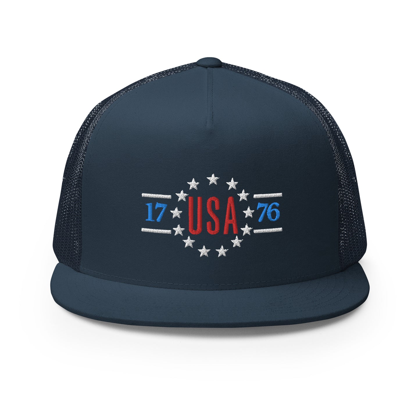 USA 1776 High Profile Trucker Cap