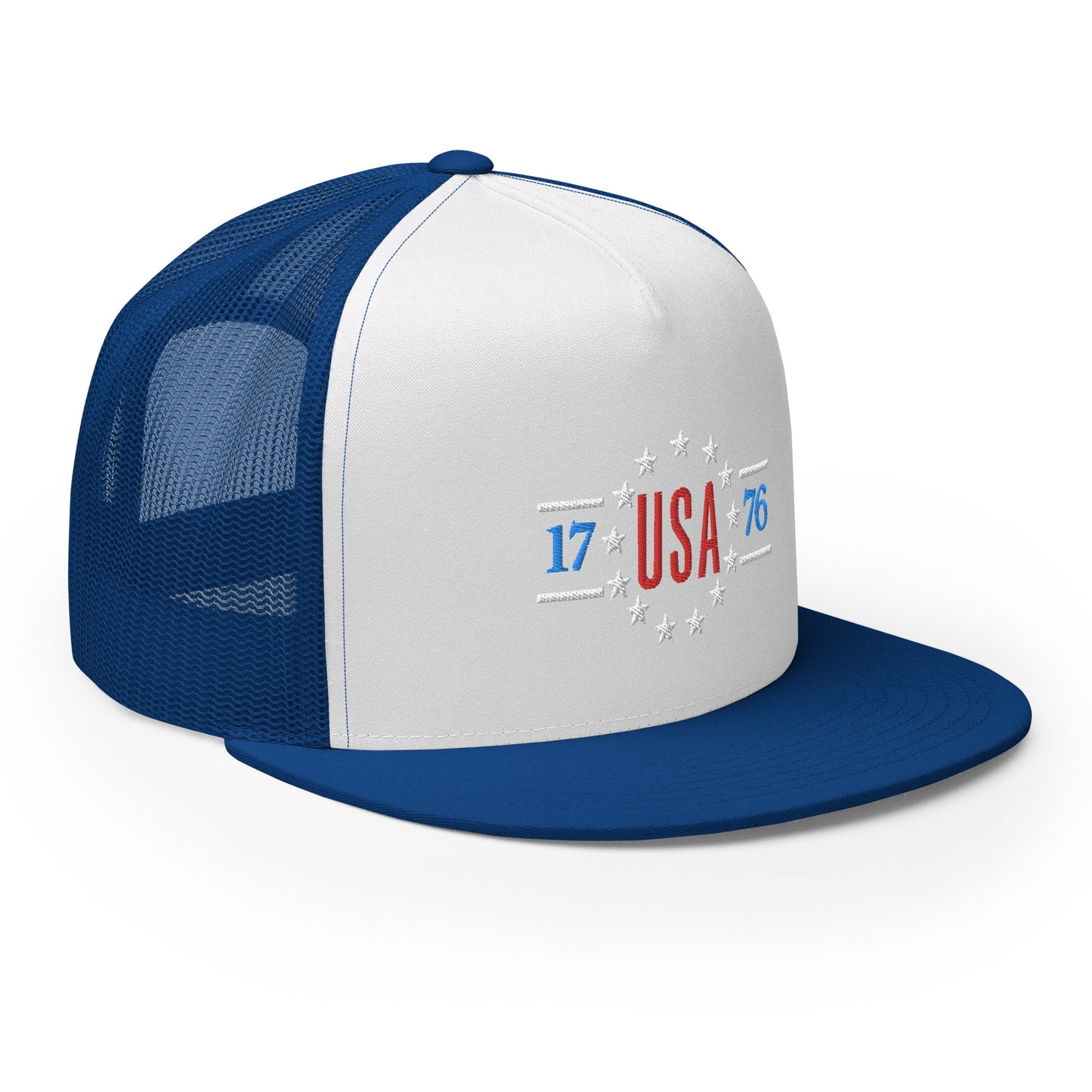 USA 1776 High Profile Trucker Cap