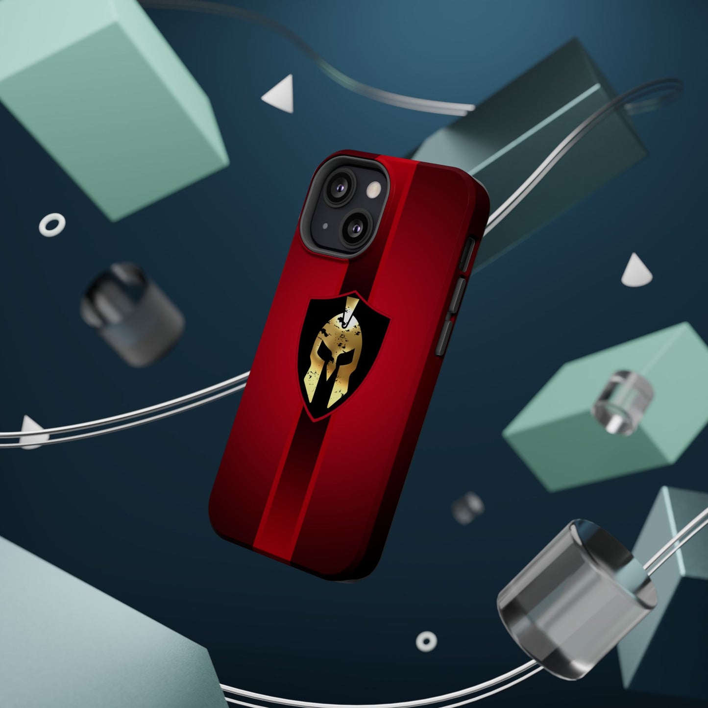 Spartan Helmet Magnetic Impact-Resistant Phone Case