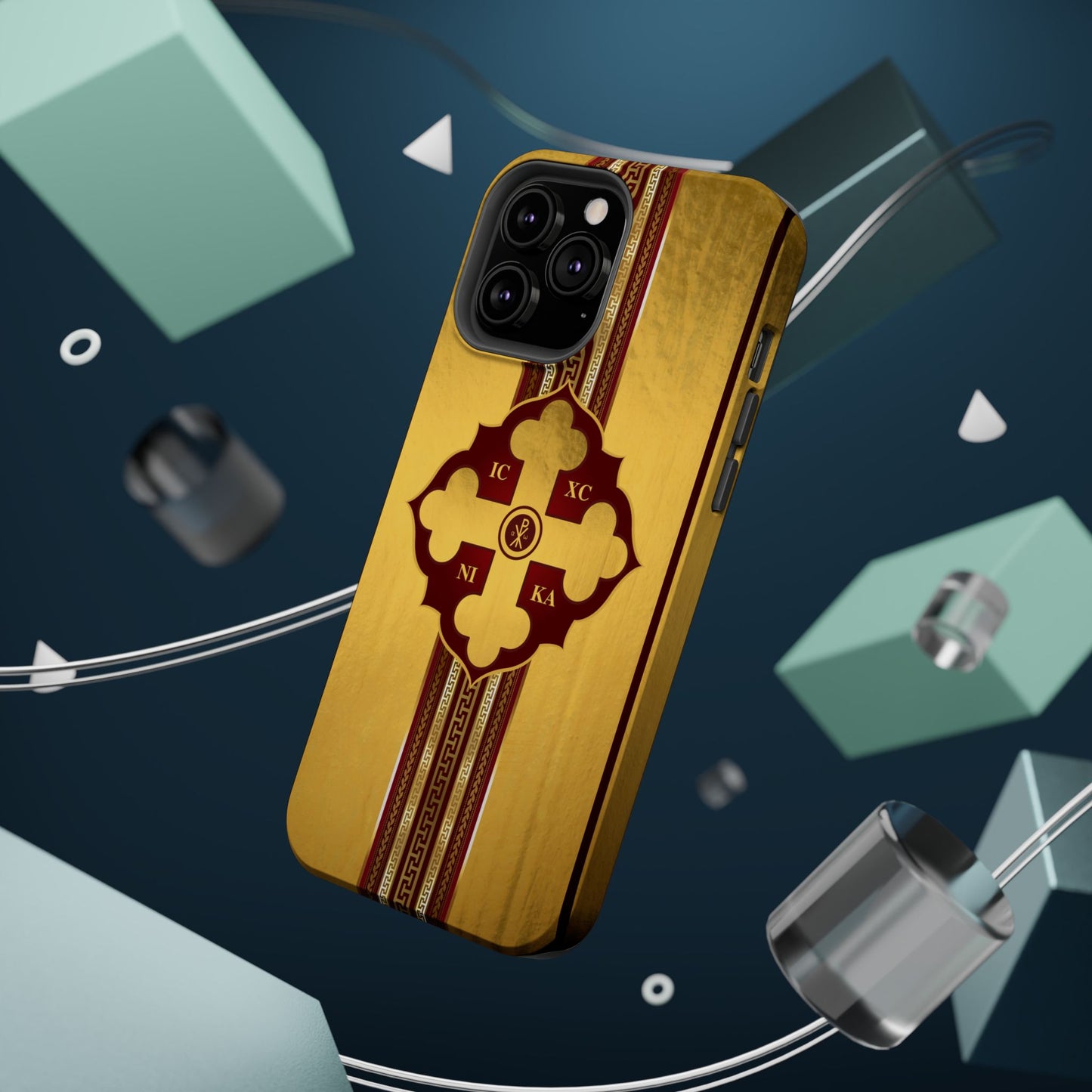 Greek Orthodox Cross Magnetic Impact-Resistant Phone Case