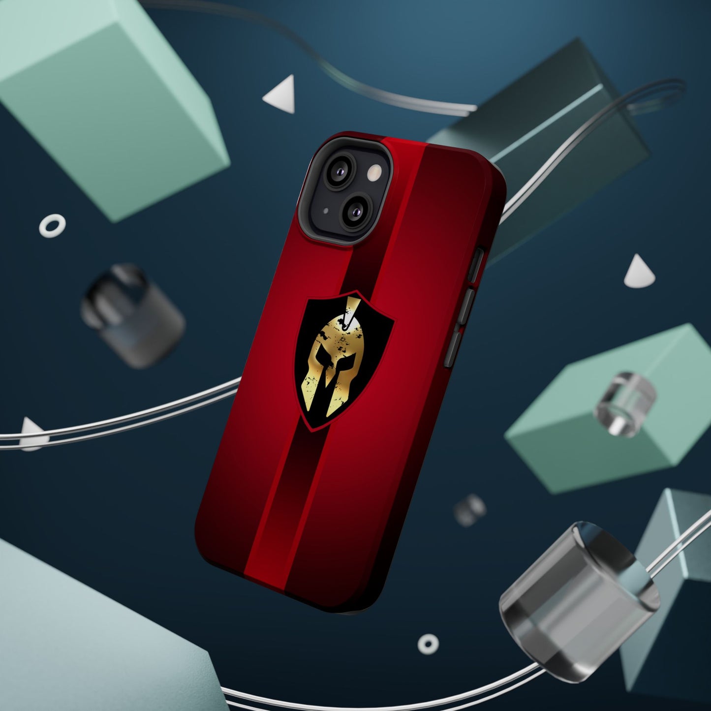 Spartan Helmet Magnetic Impact-Resistant Phone Case