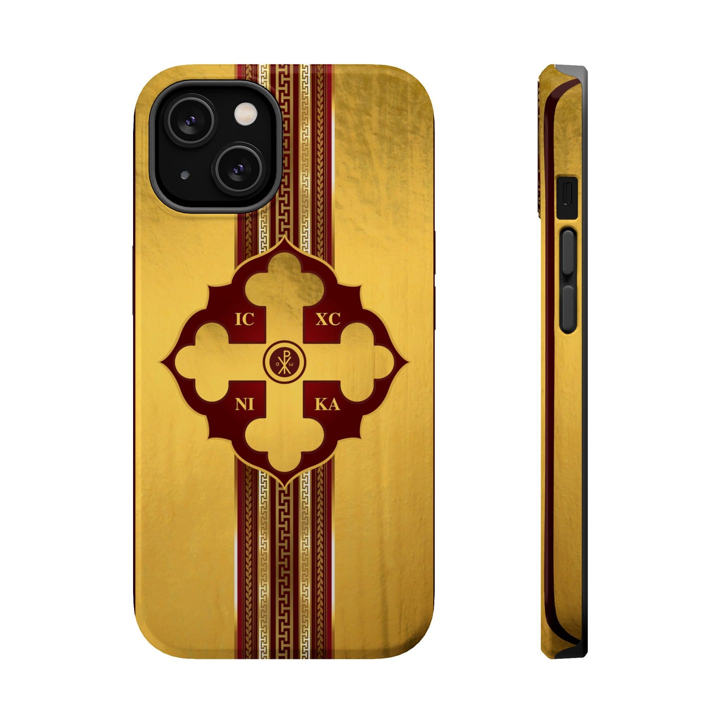 Greek Orthodox Cross Magnetic Impact-Resistant Phone Case