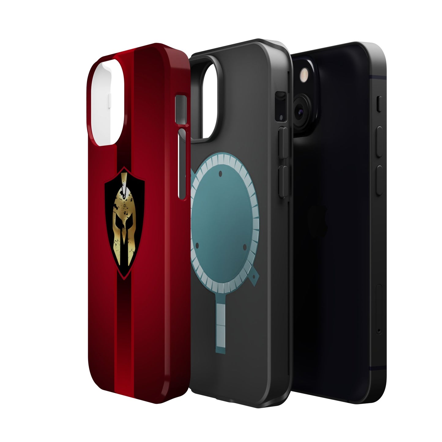 Spartan Helmet Magnetic Impact-Resistant Phone Case