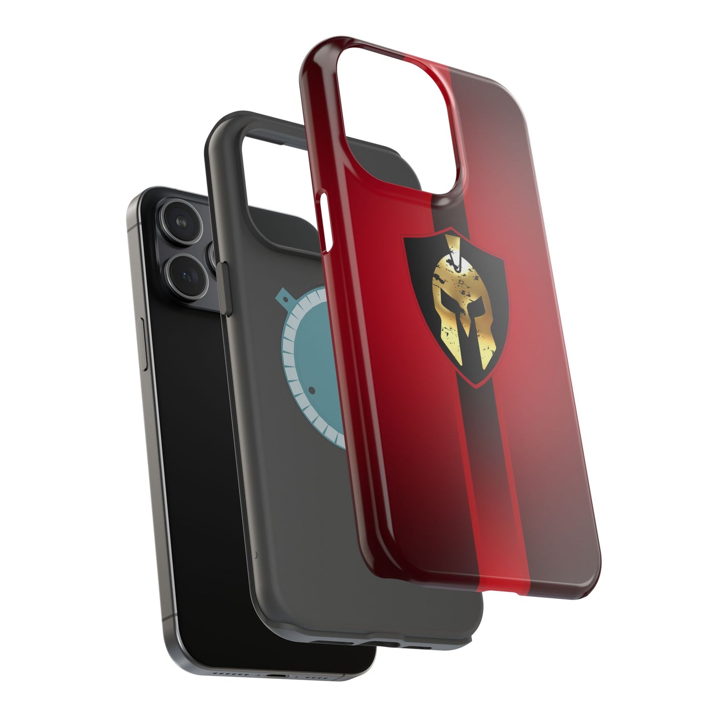 Spartan Helmet Magnetic Impact-Resistant Phone Case