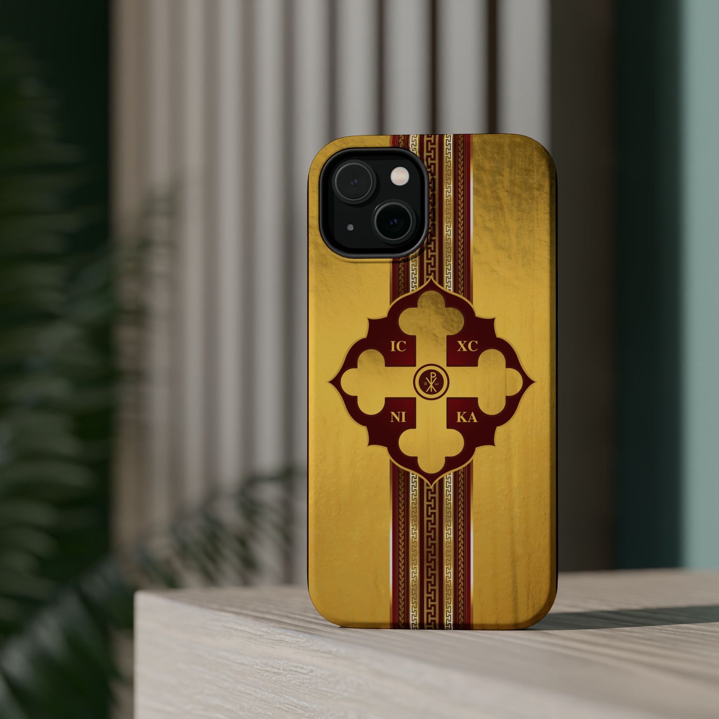 Greek Orthodox Cross Magnetic Impact-Resistant Phone Case