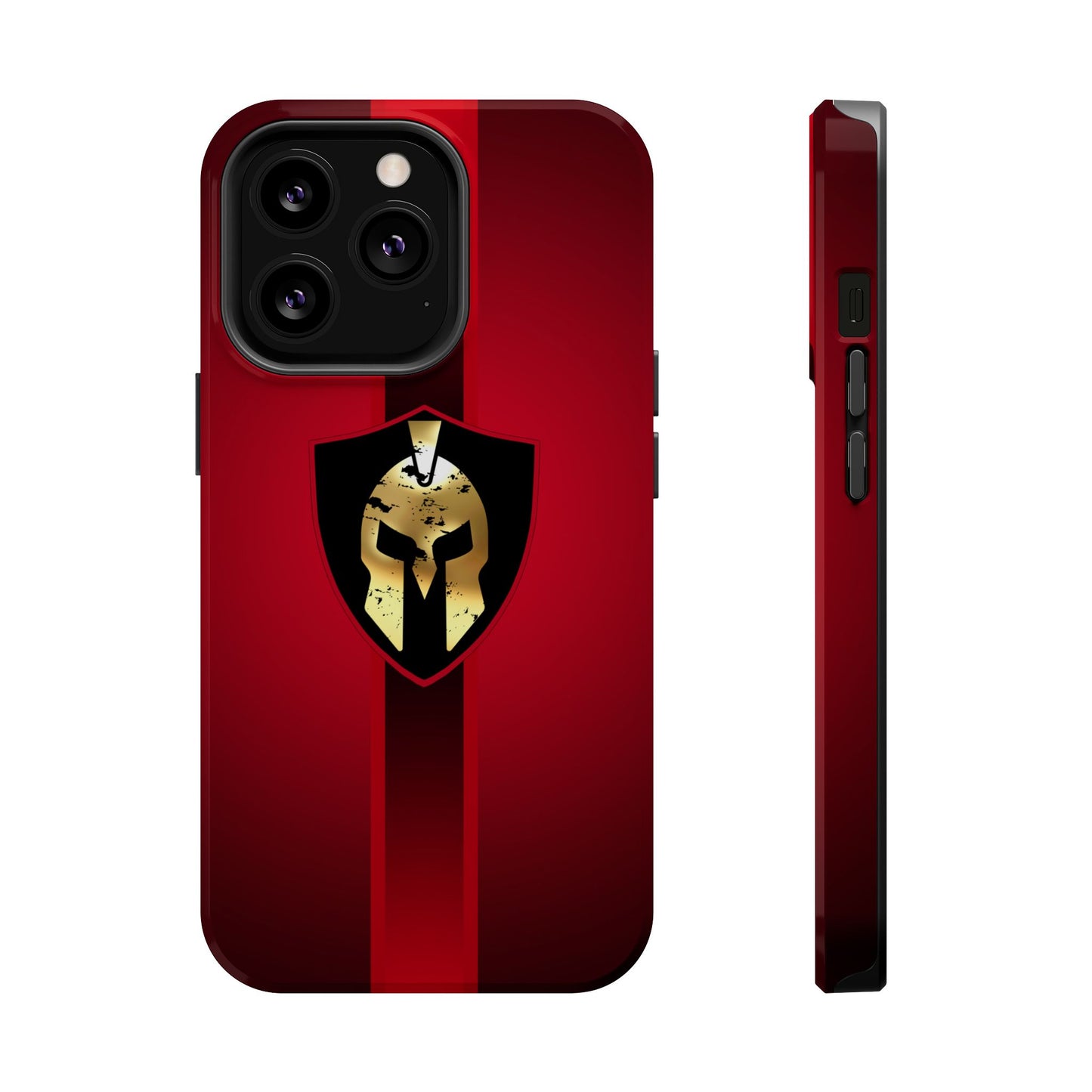 Spartan Helmet Magnetic Impact-Resistant Phone Case
