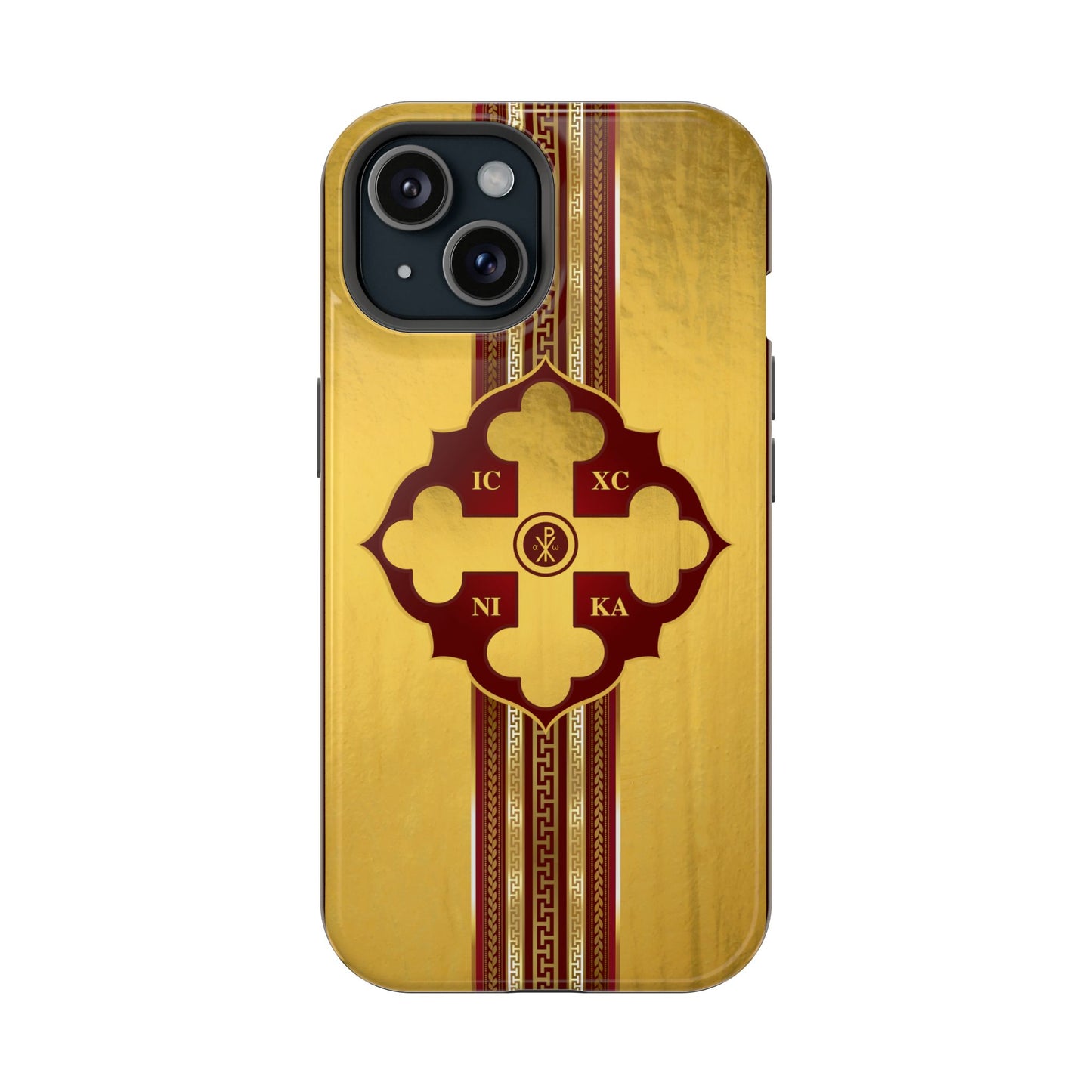 Greek Orthodox Cross Magnetic Impact-Resistant Phone Case