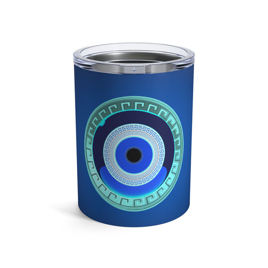 Mati Evil Eye Aqua Blue Tumbler 10oz