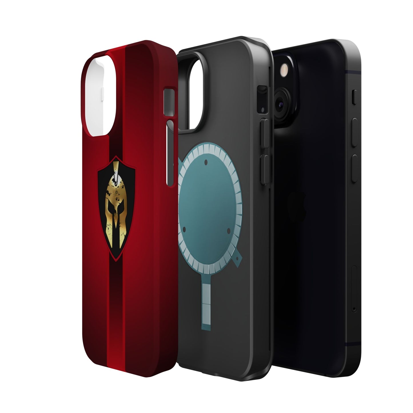 Spartan Helmet Magnetic Impact-Resistant Phone Case