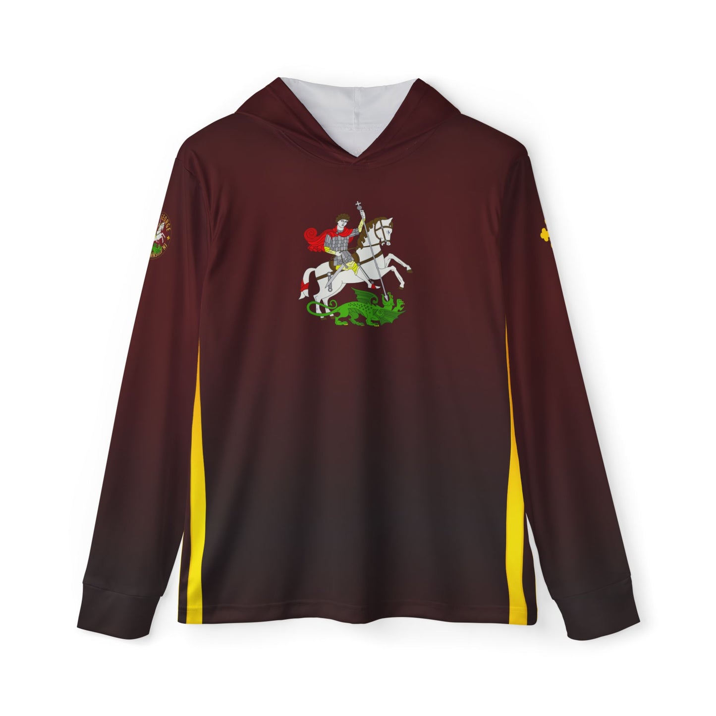 Saint George GOYA Maroon Sports Warmup Hoodie
