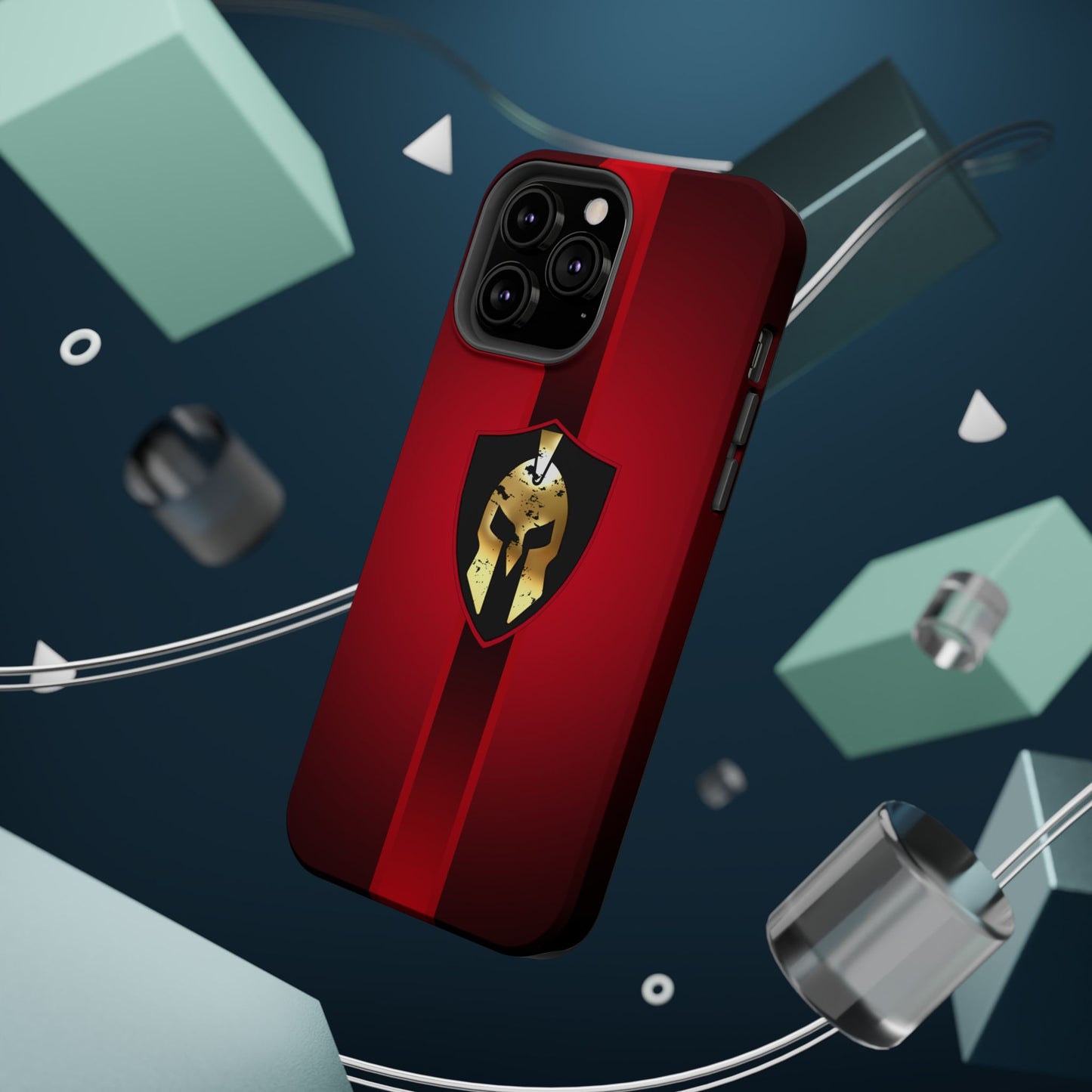 Spartan Helmet Magnetic Impact-Resistant Phone Case