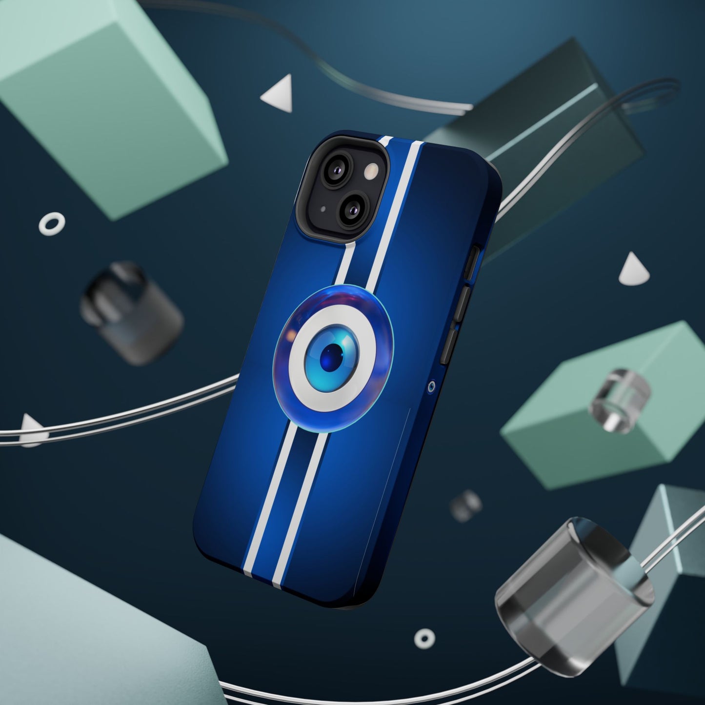 Evil Eye Magnetic Impact-Resistant Phone Case