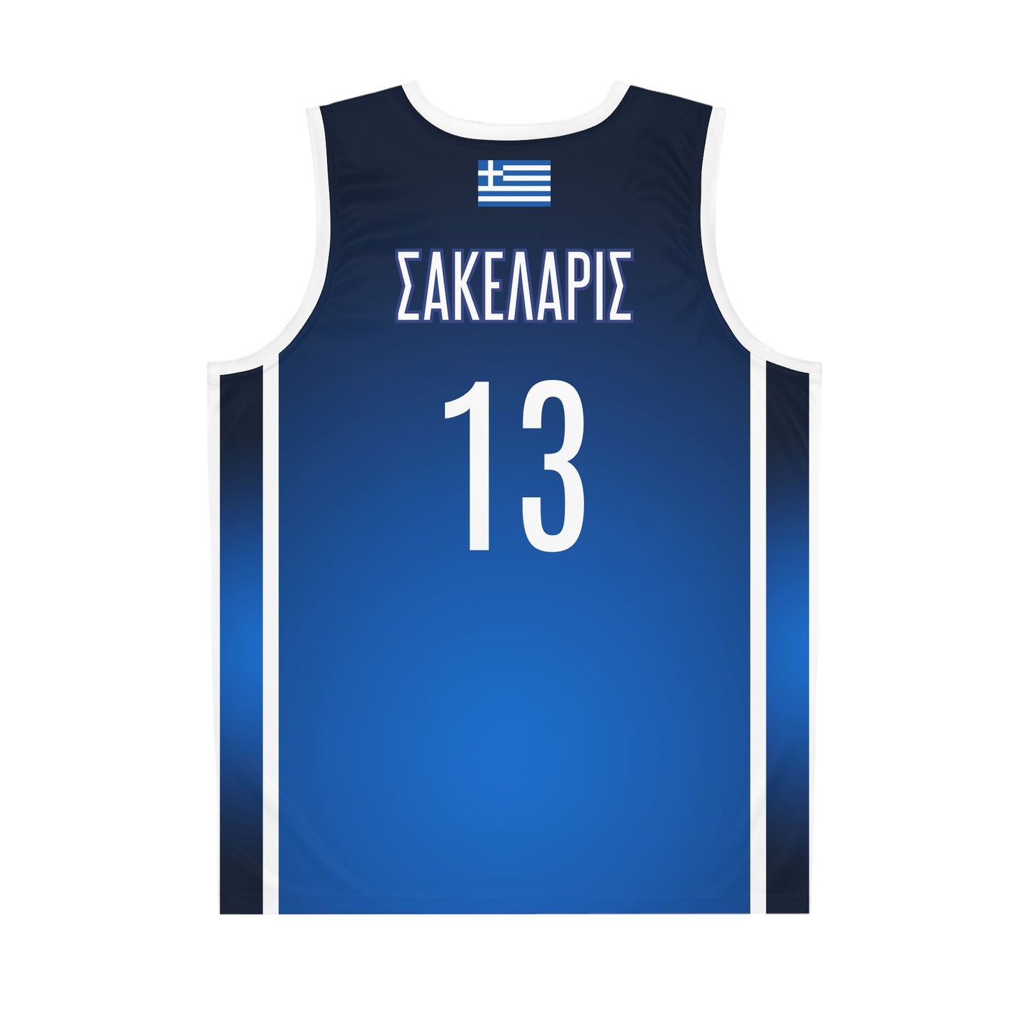 Ellas Blue Basketball Jersey GOYA