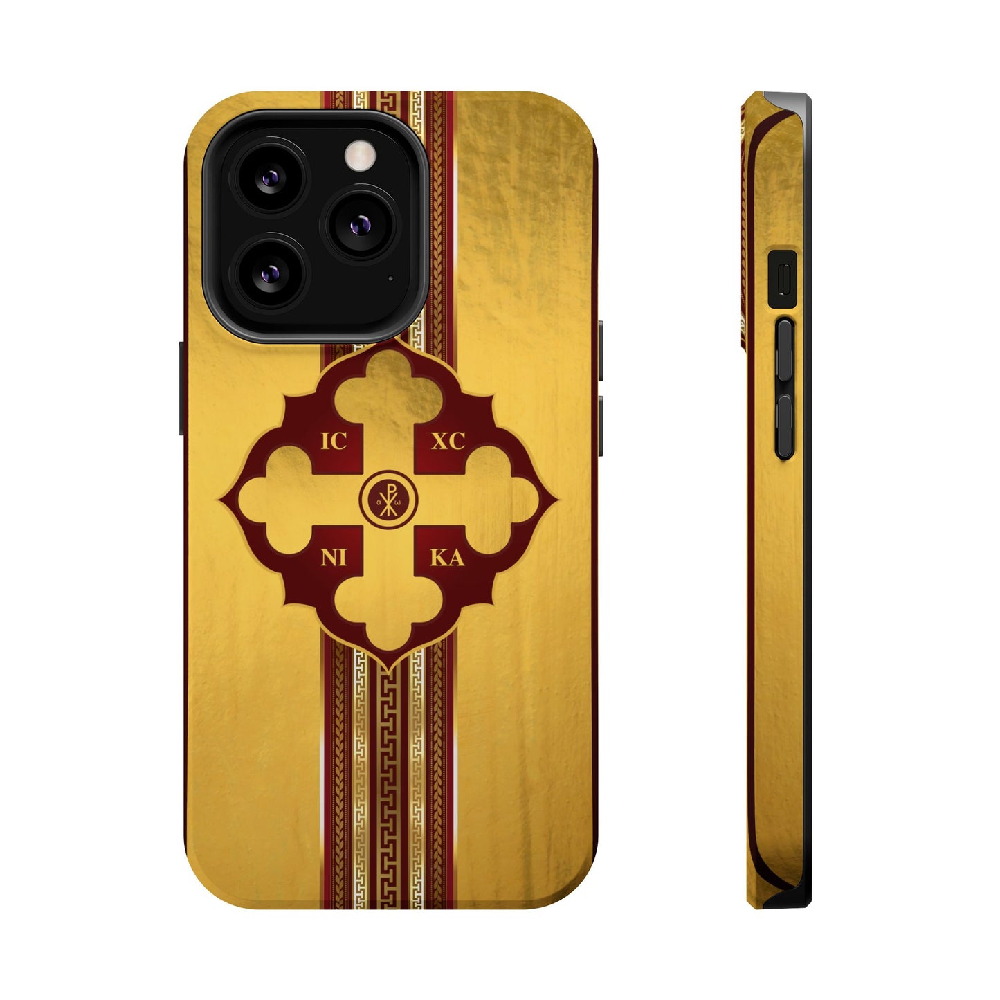 Greek Orthodox Cross Magnetic Impact-Resistant Phone Case