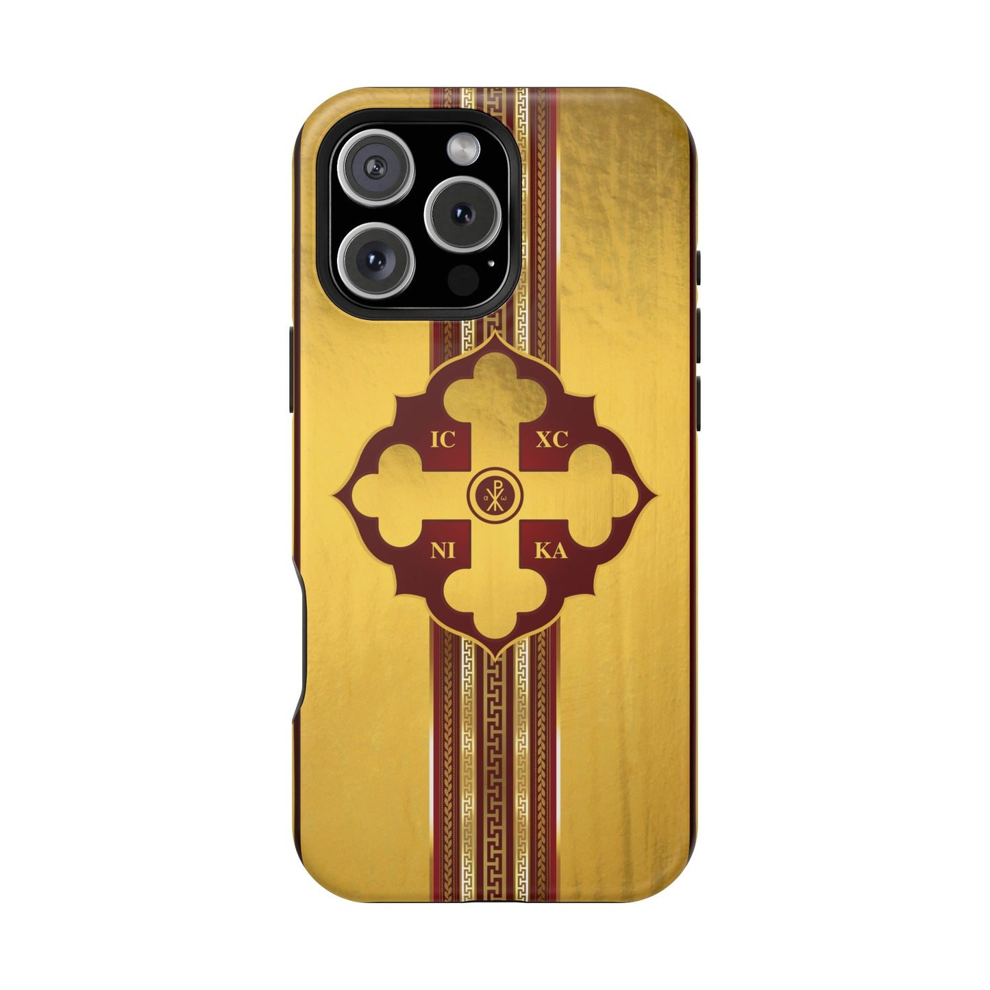 Greek Orthodox Cross Magnetic Impact-Resistant Phone Case