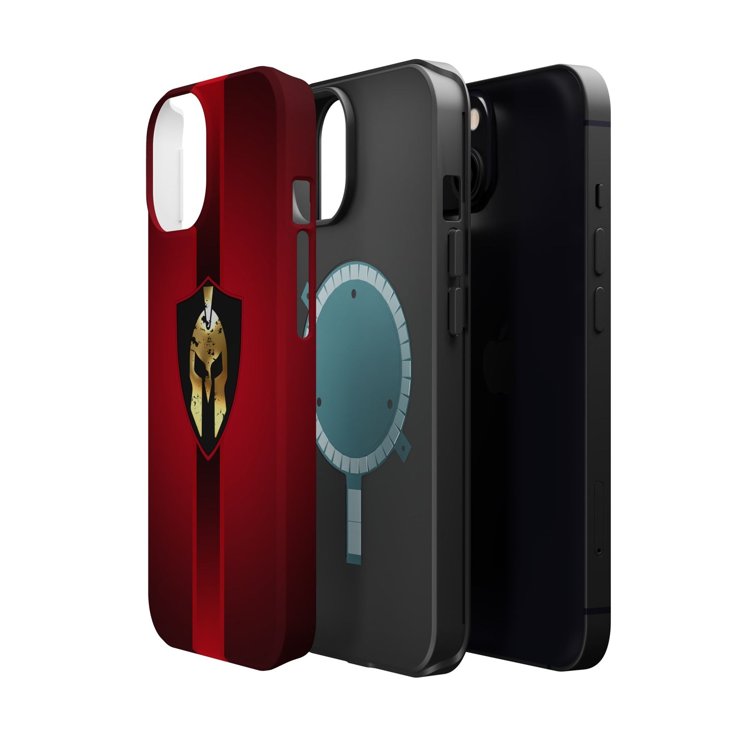 Spartan Helmet Magnetic Impact-Resistant Phone Case