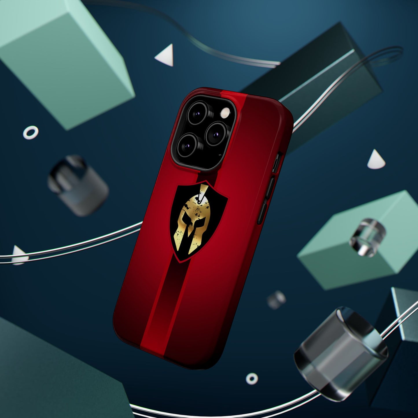 Spartan Helmet Magnetic Impact-Resistant Phone Case