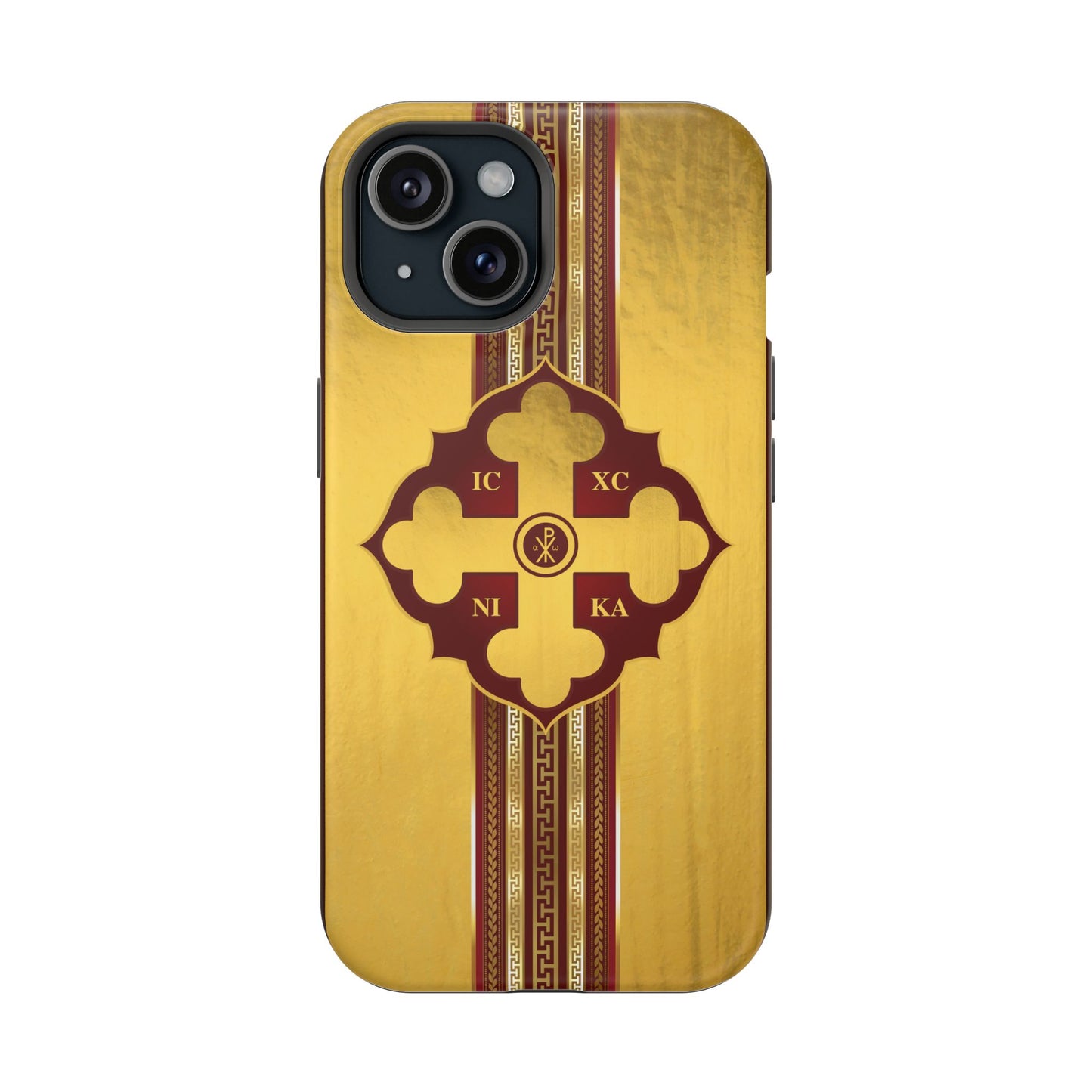 Greek Orthodox Cross Magnetic Impact-Resistant Phone Case