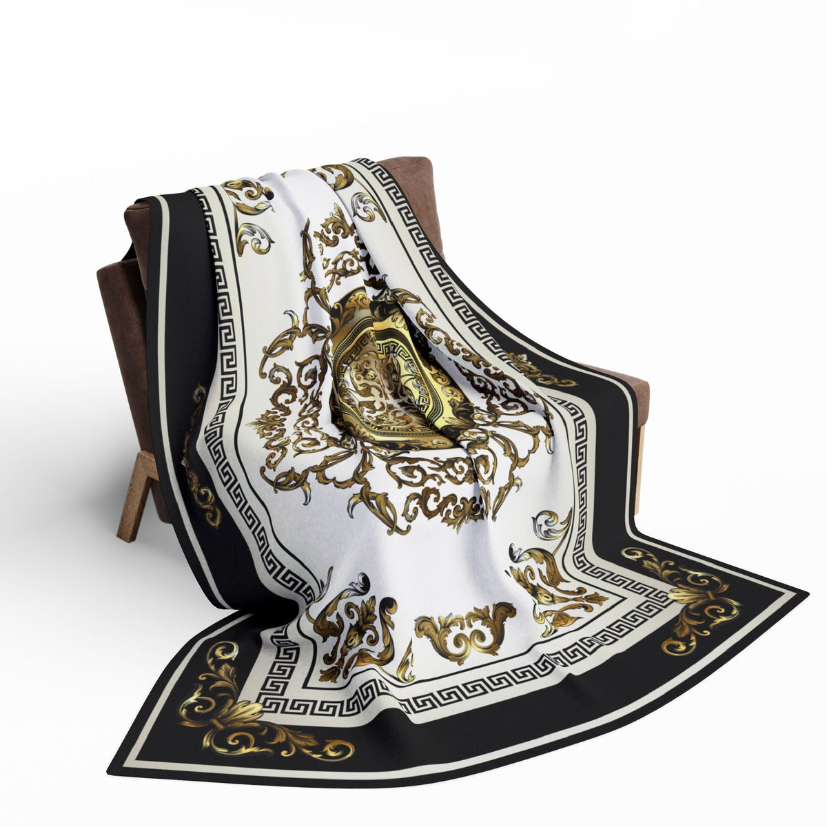 Ornate Blanket & Pillow Bundle