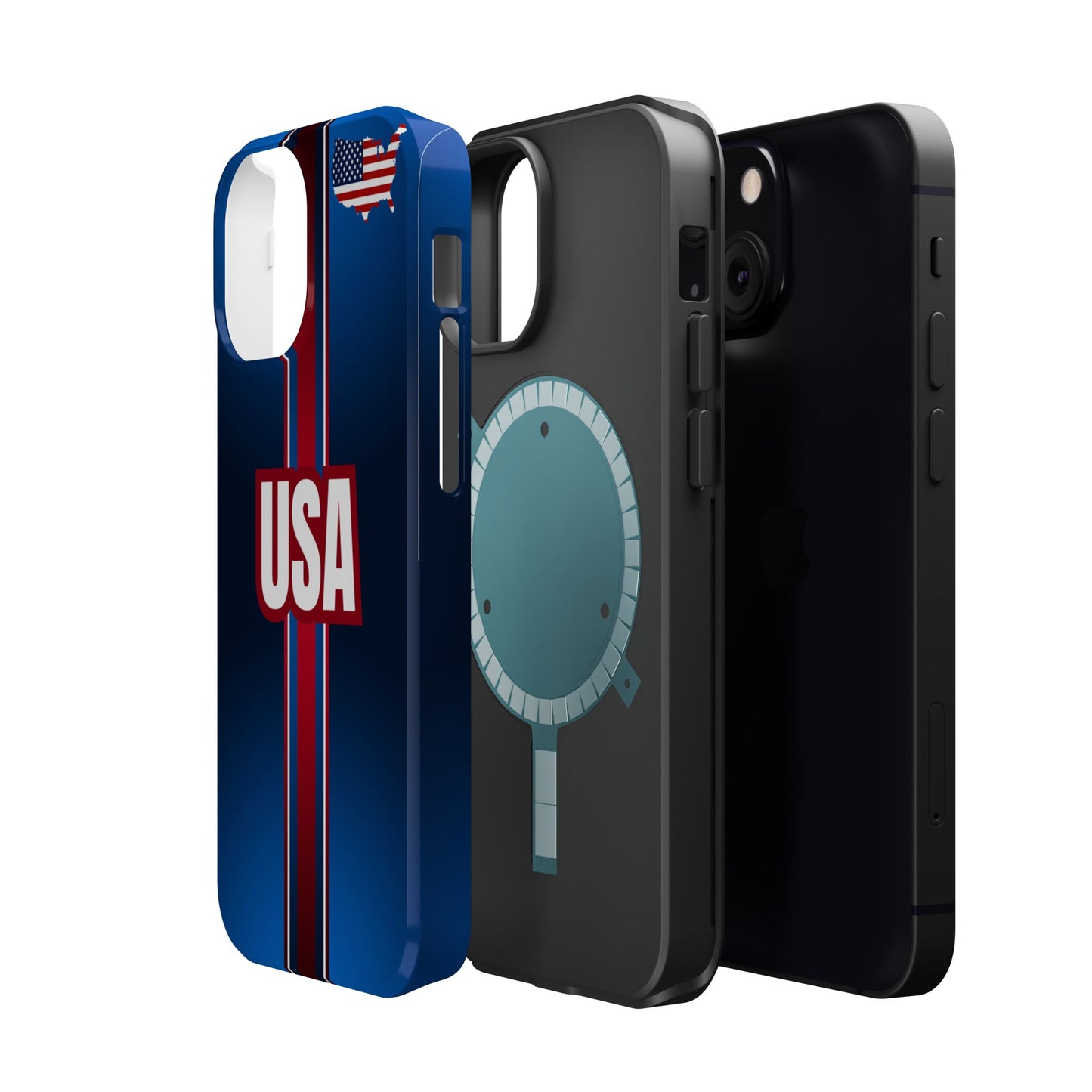 USA Magnetic Impact-Resistant Phone Case