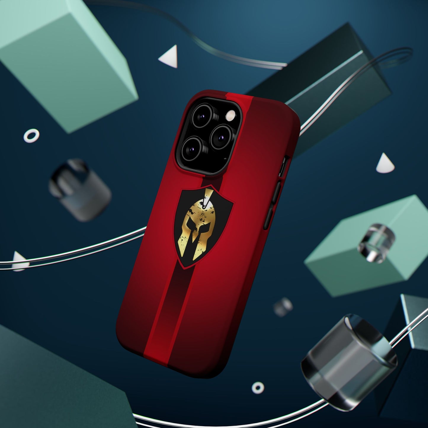 Spartan Helmet Magnetic Impact-Resistant Phone Case