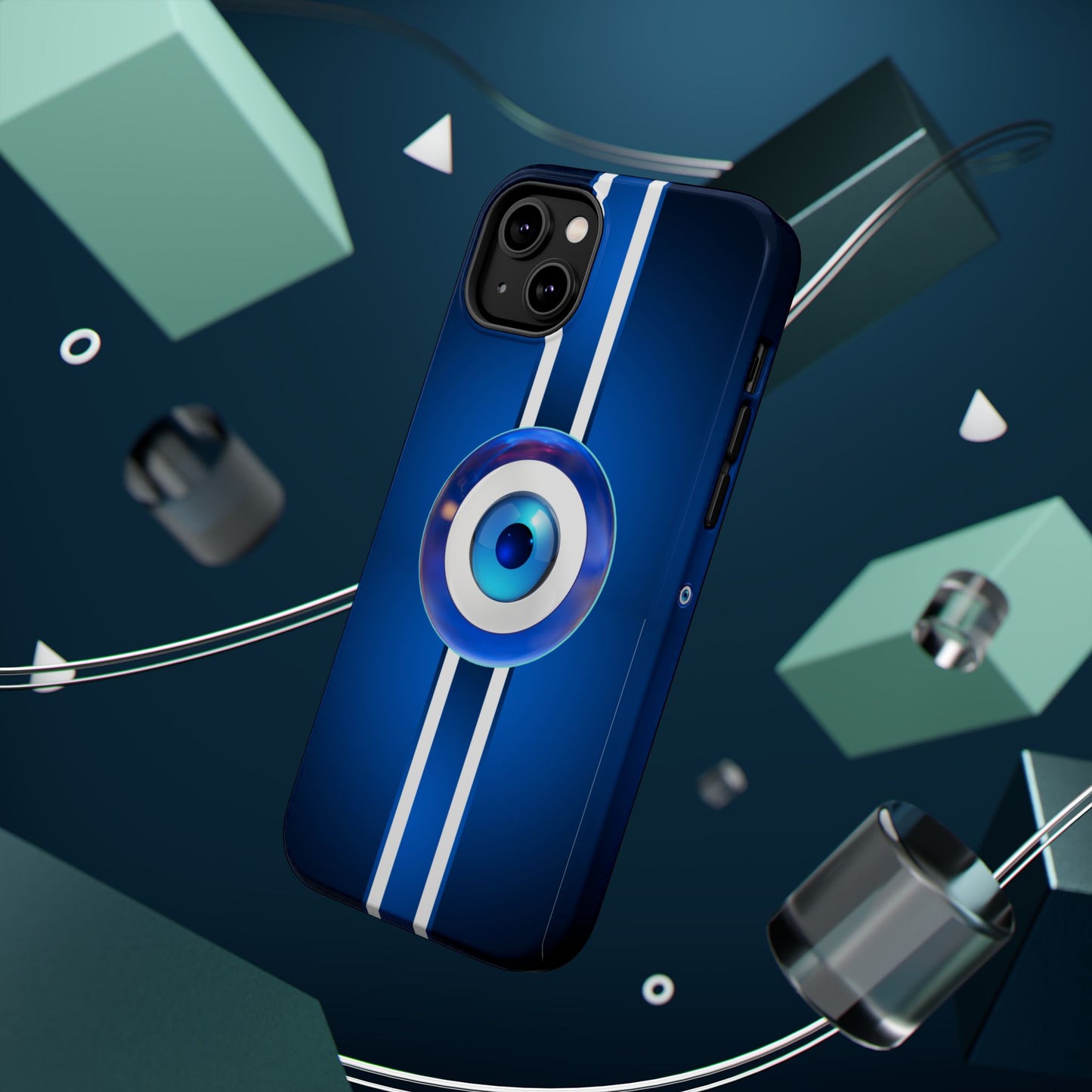 Evil Eye Magnetic Impact-Resistant Phone Case