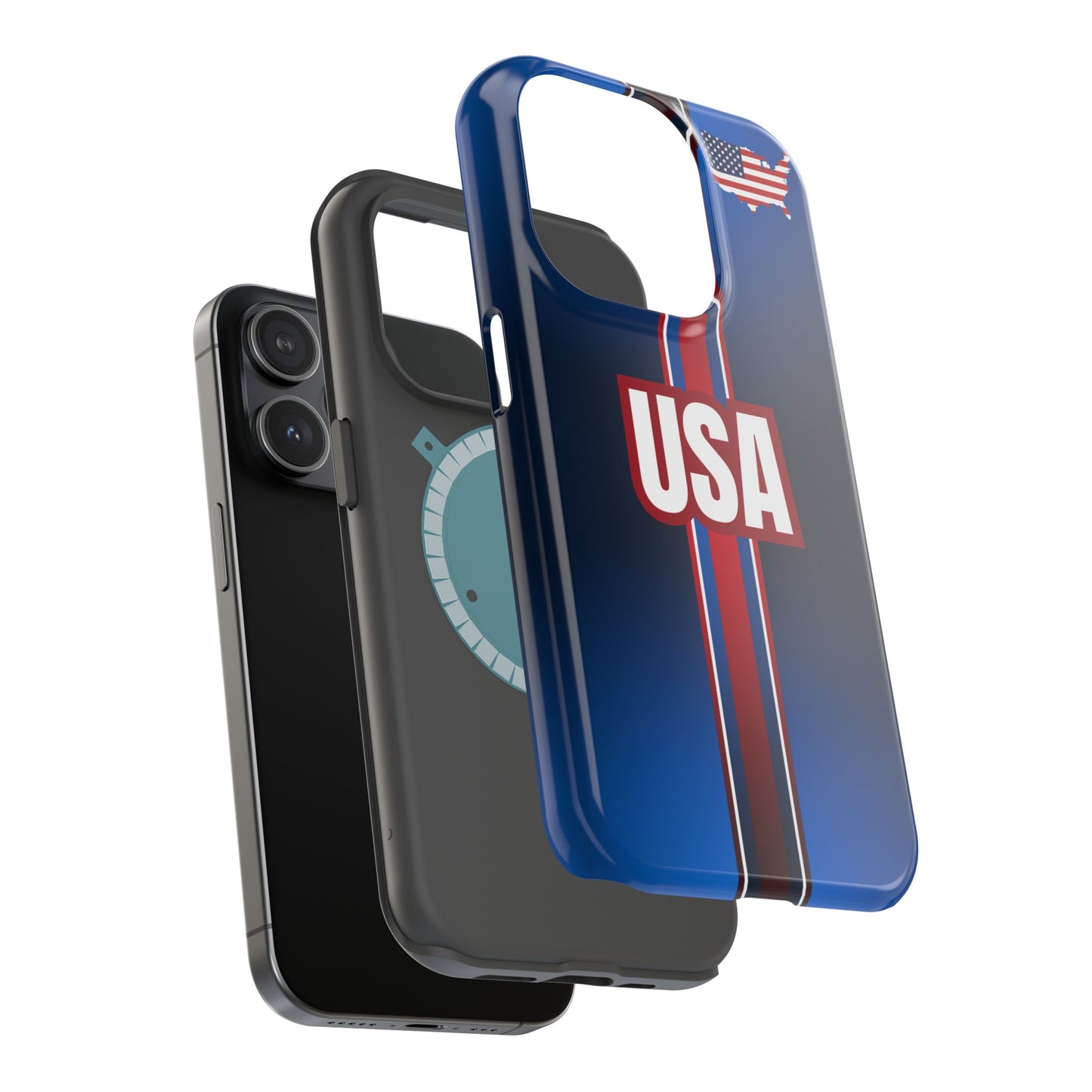 USA Magnetic Impact-Resistant Phone Case