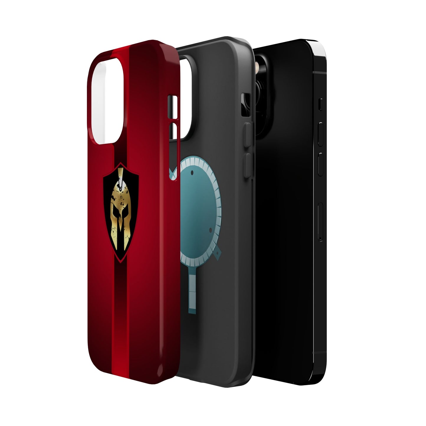 Spartan Helmet Magnetic Impact-Resistant Phone Case