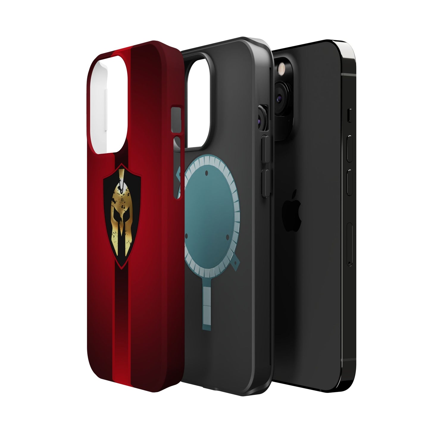 Spartan Helmet Magnetic Impact-Resistant Phone Case