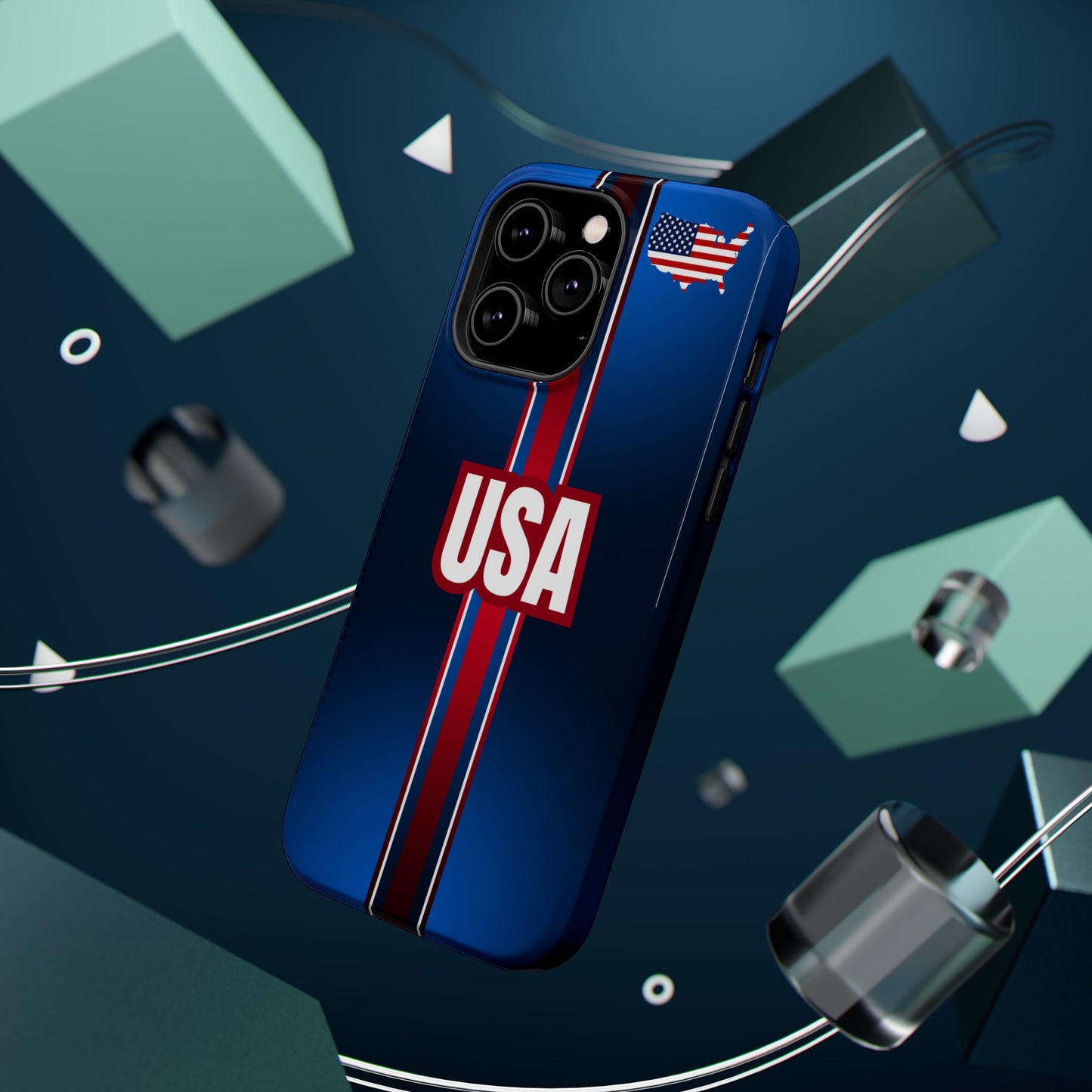 USA Magnetic Impact-Resistant Phone Case