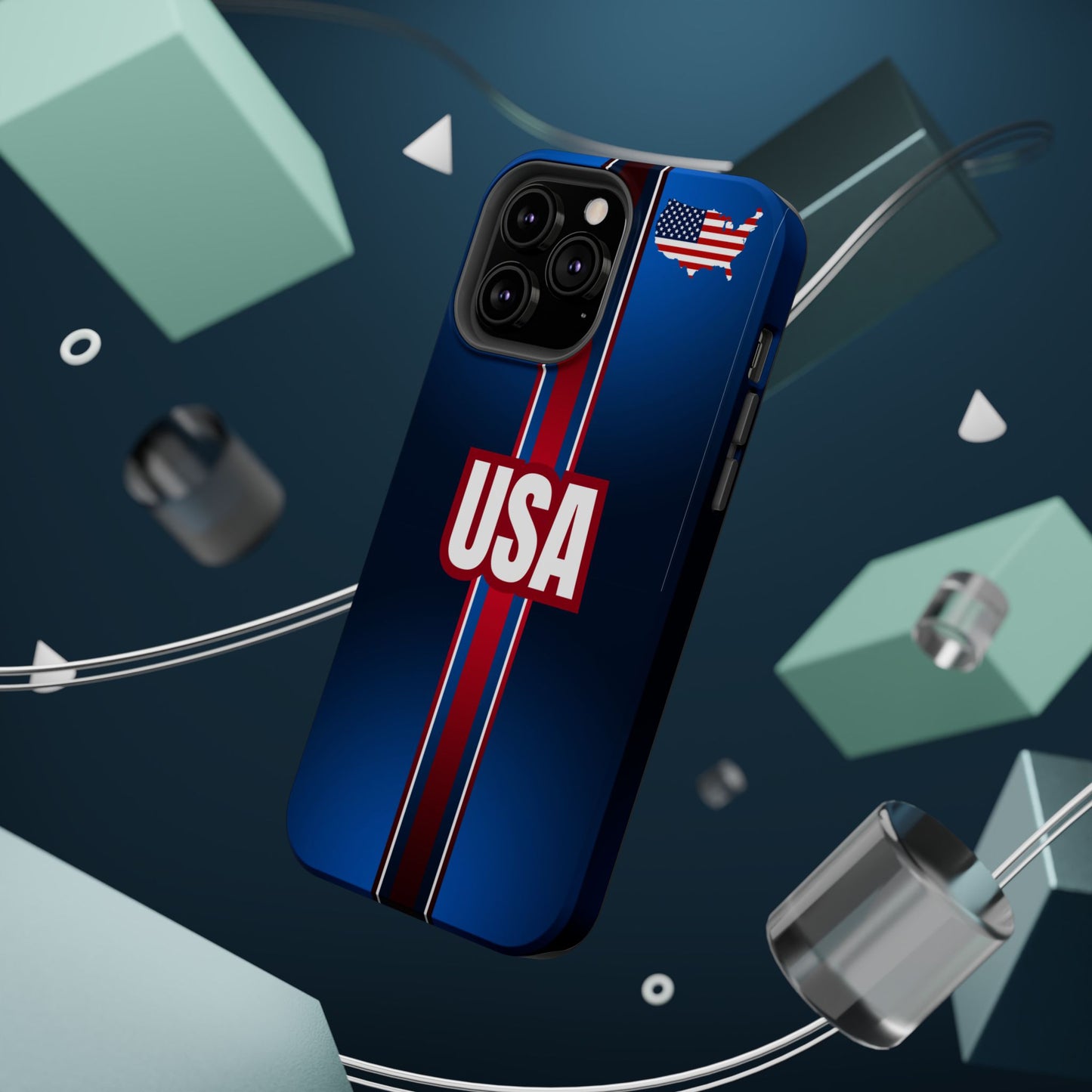 USA Magnetic Impact-Resistant Phone Case