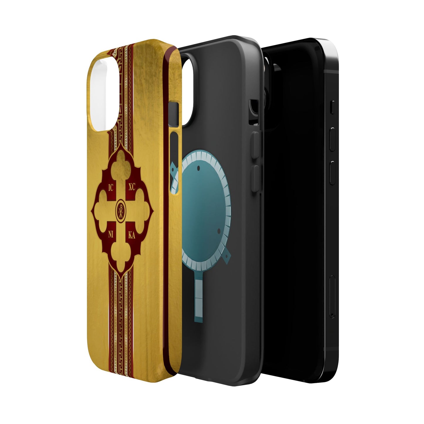 Greek Orthodox Cross Magnetic Impact-Resistant Phone Case