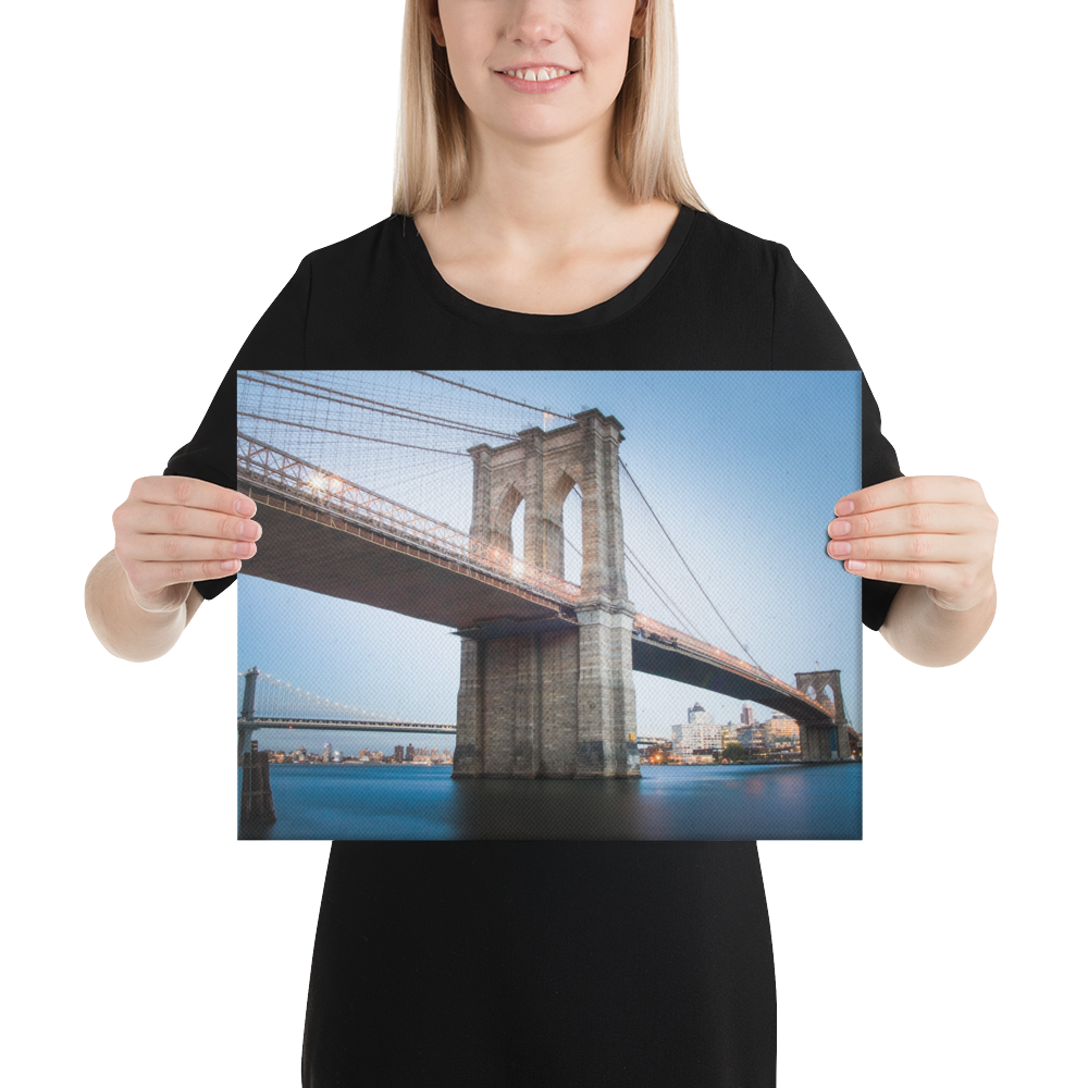 Brooklyn Bridge Horizontal Photo on Canvas