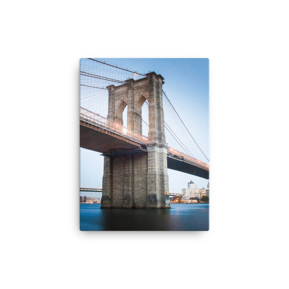 Brooklyn Bridge vertical Photo on Canvas