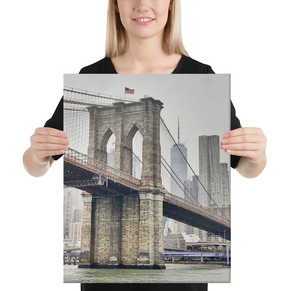 Brooklyn Bridge Photograph on Canvas