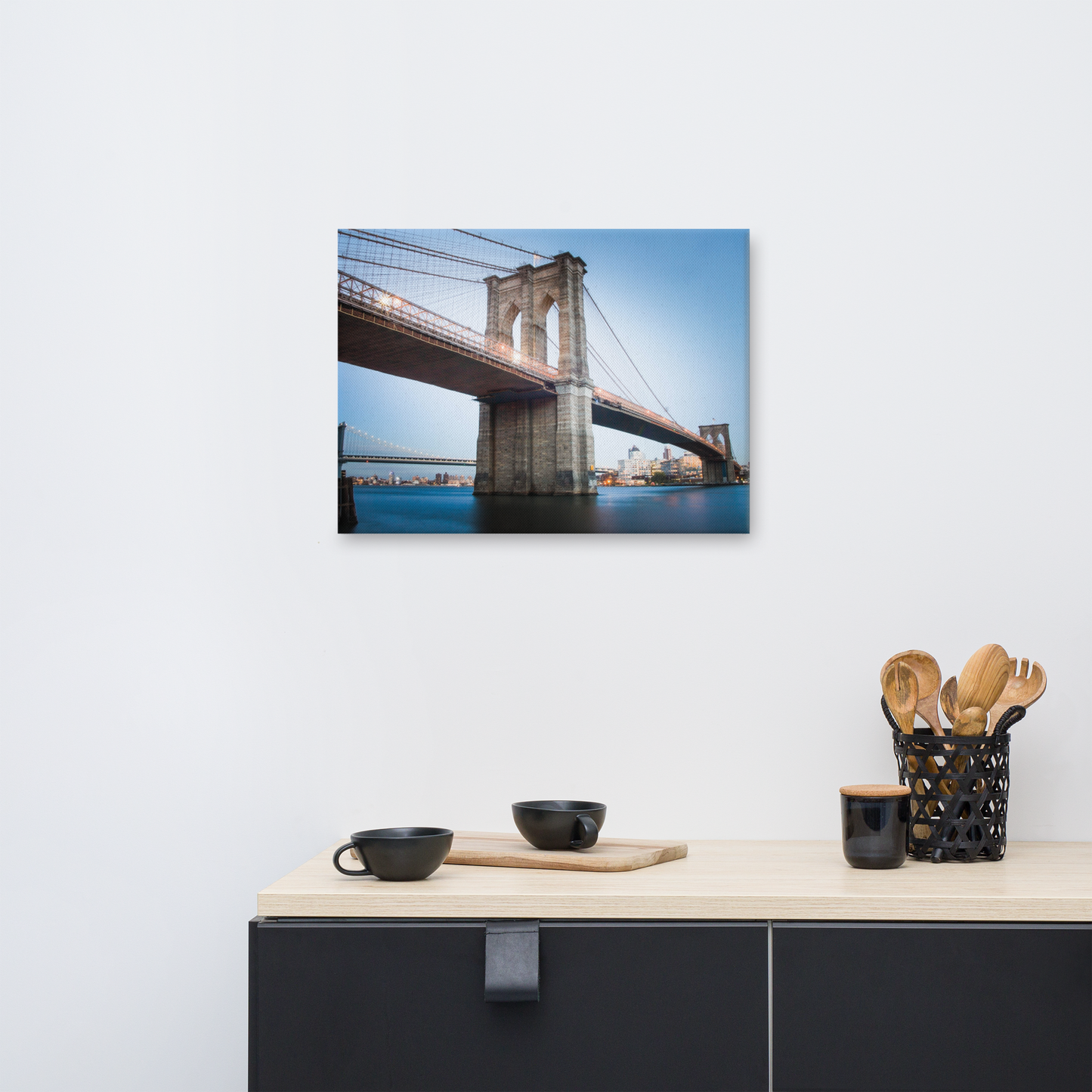 Brooklyn Bridge Horizontal Photo on Canvas