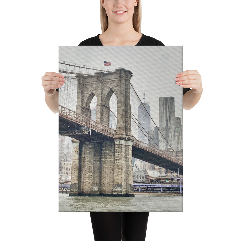 Brooklyn Bridge Photograph on Canvas