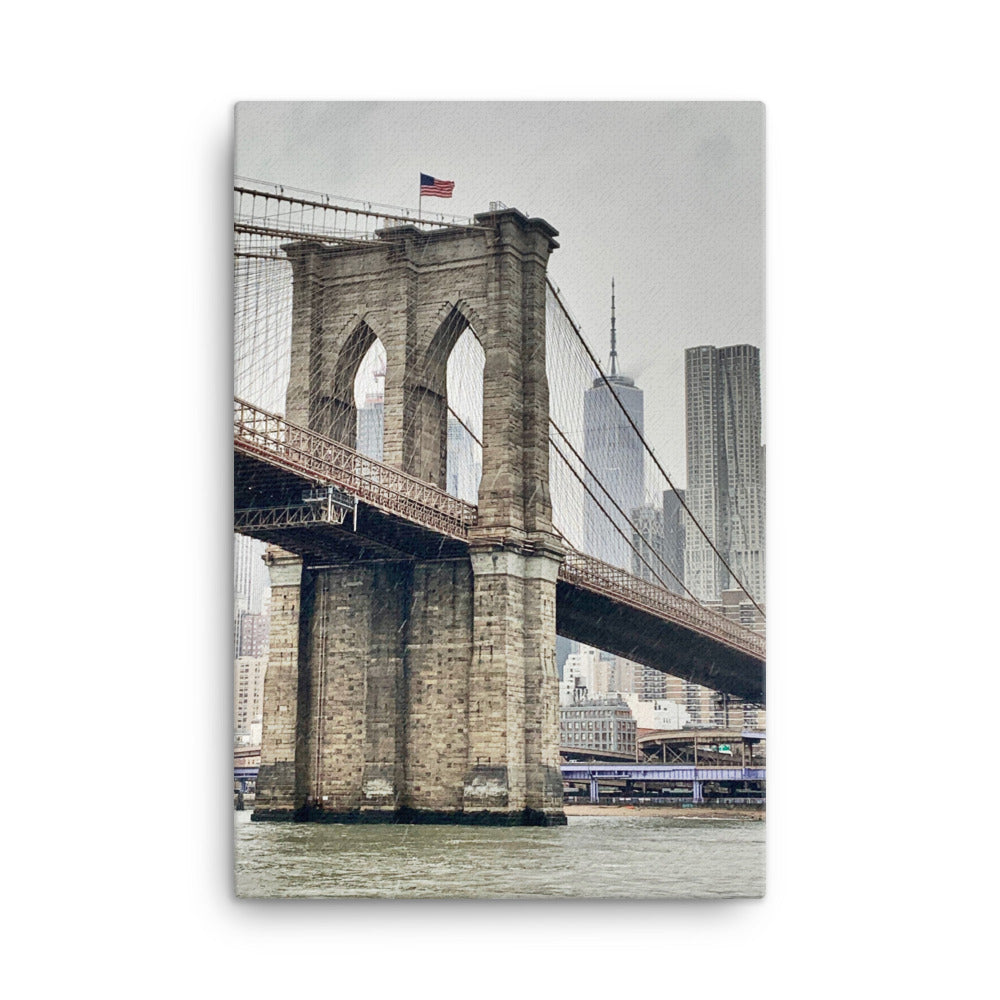 Brooklyn Bridge Photograph on Canvas