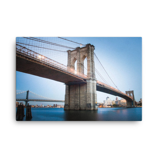 Brooklyn Bridge Horizontal Photo on Canvas