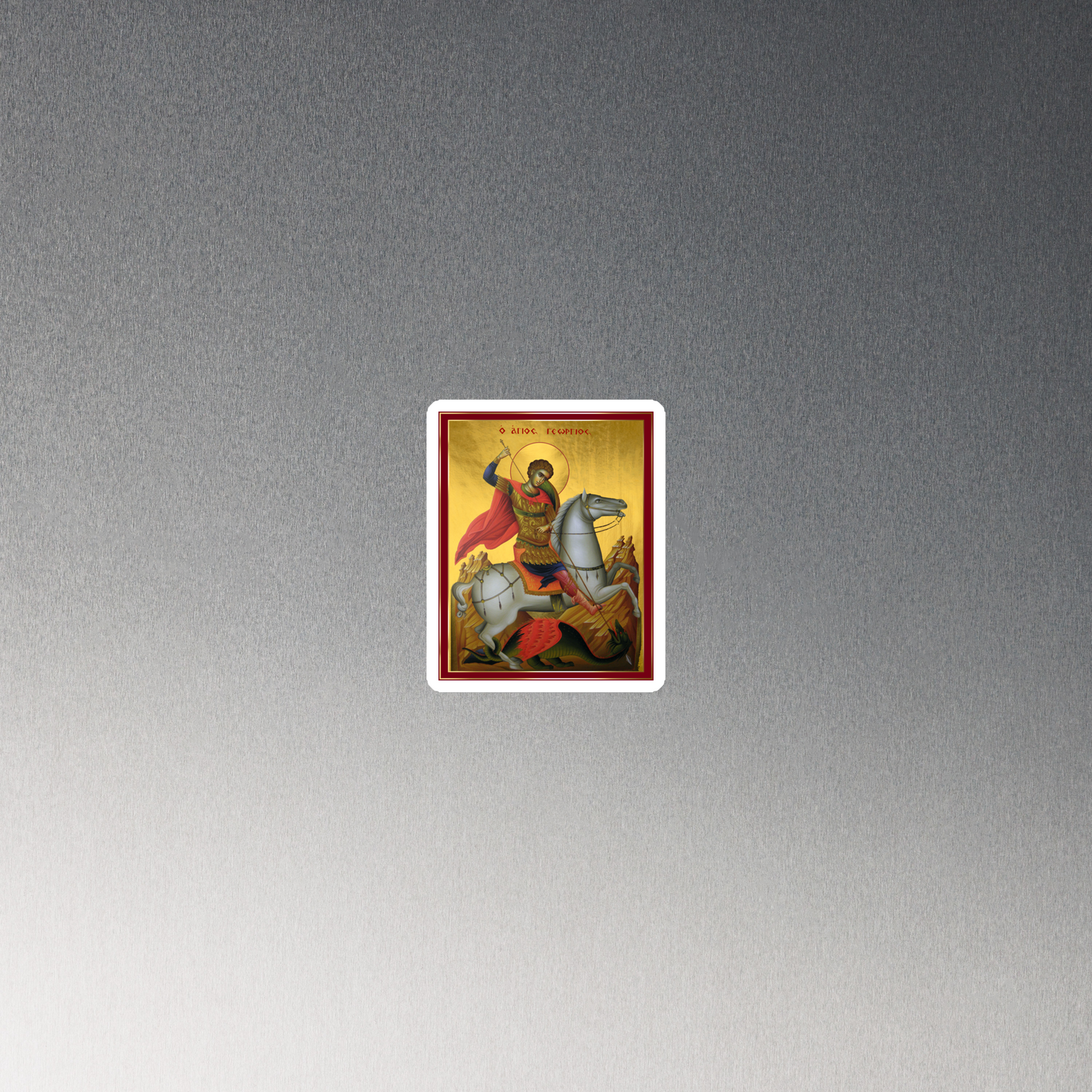 Saint George Icon Magnet Saint George Goya