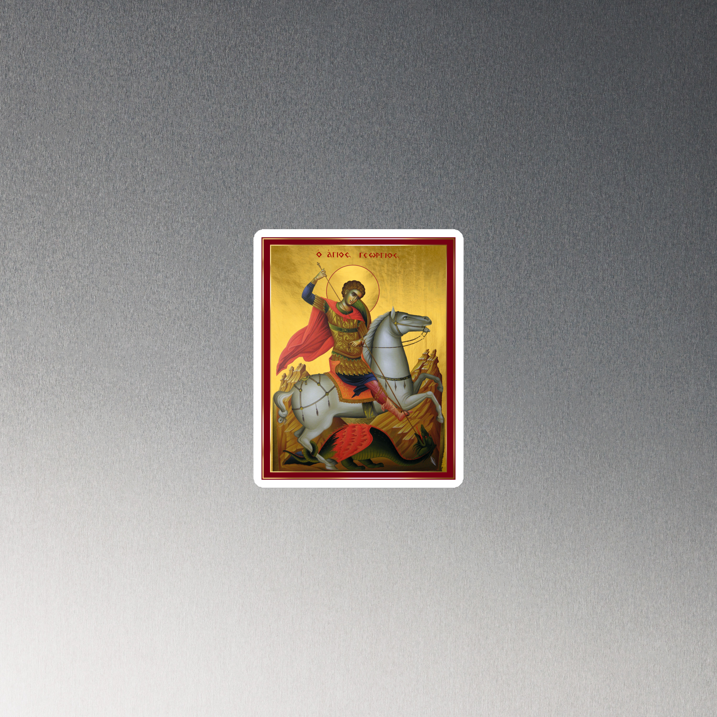 Saint George Icon Magnet Saint George Goya