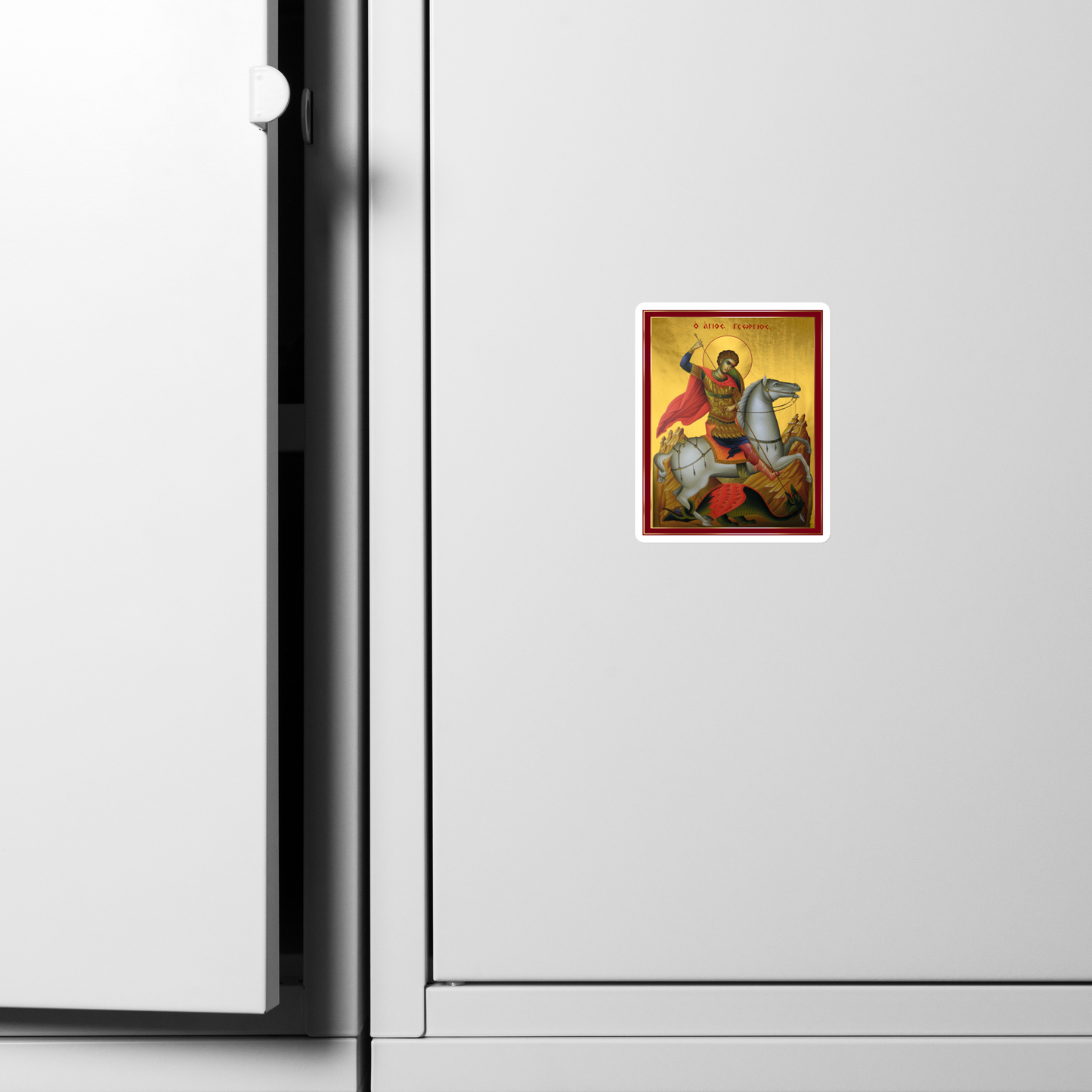 Saint George Icon Magnet Saint George Goya