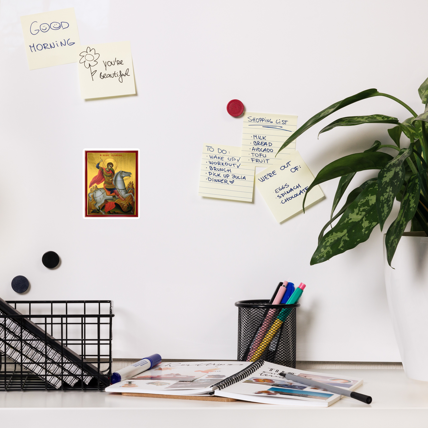 Saint George Icon Magnet Saint George Goya