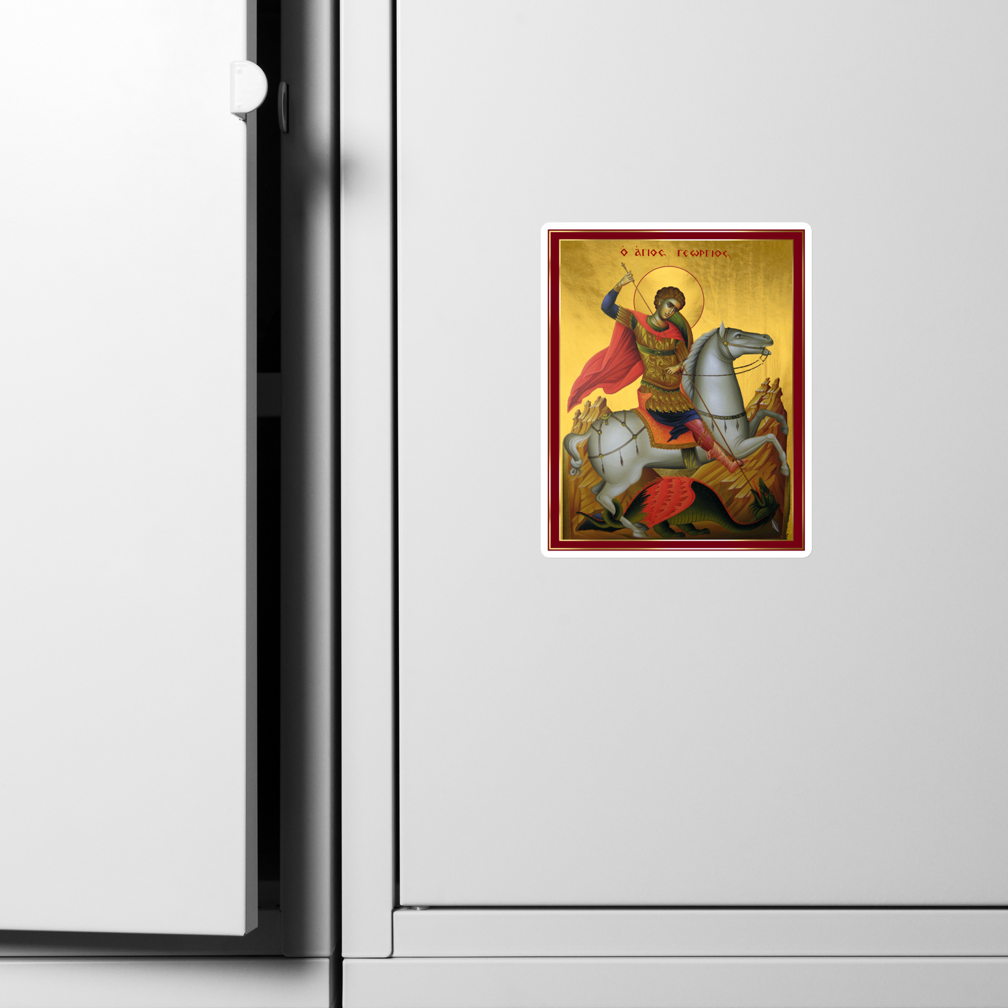 Saint George Icon Magnet Saint George Goya