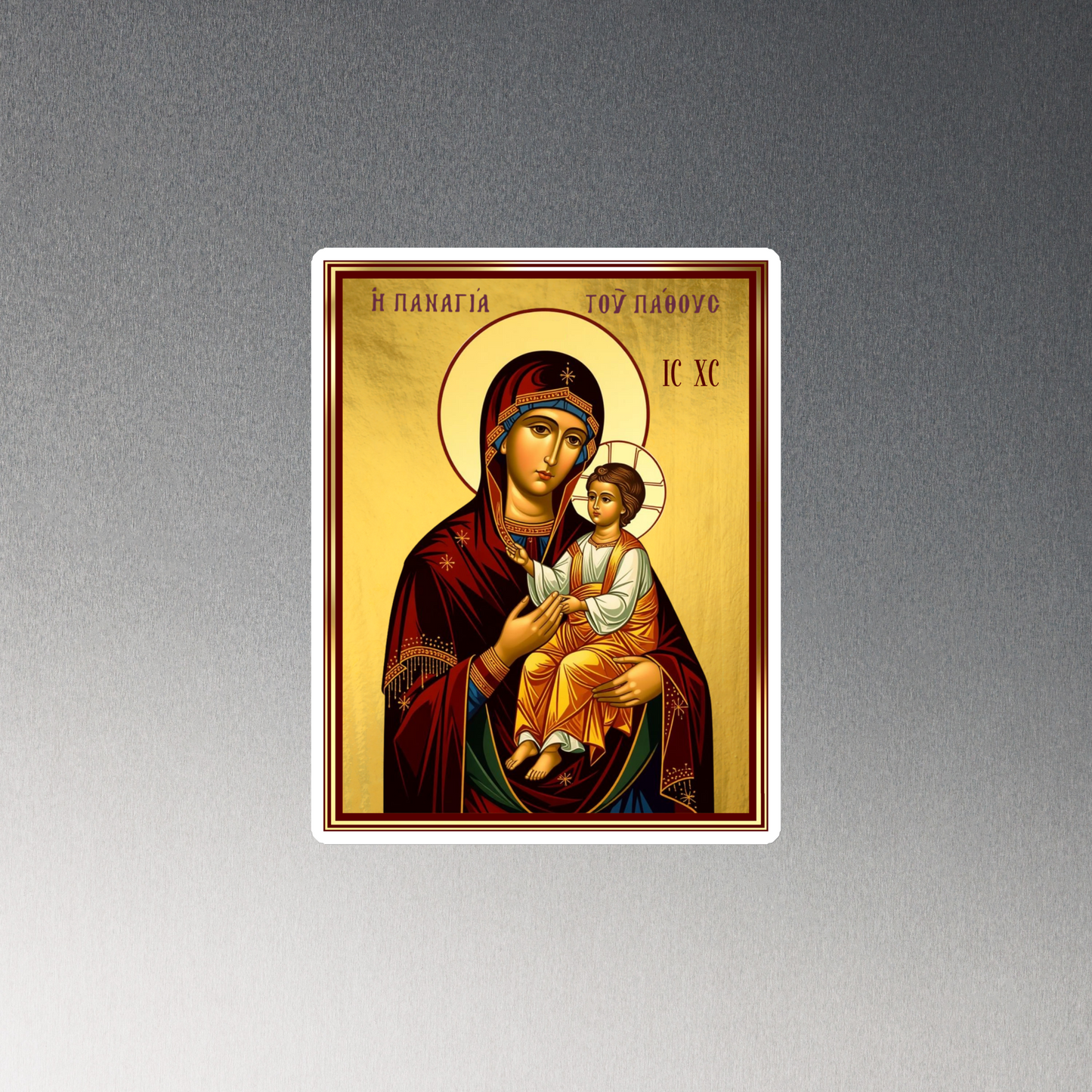 Theotokos Magnet Saint George Goya