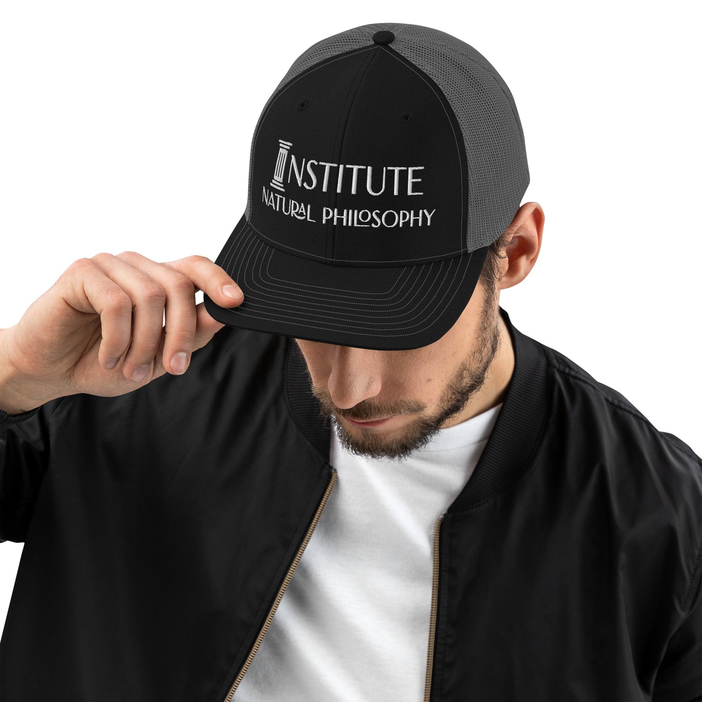 Institute Natural Philosophy Richardson Trucker Cap